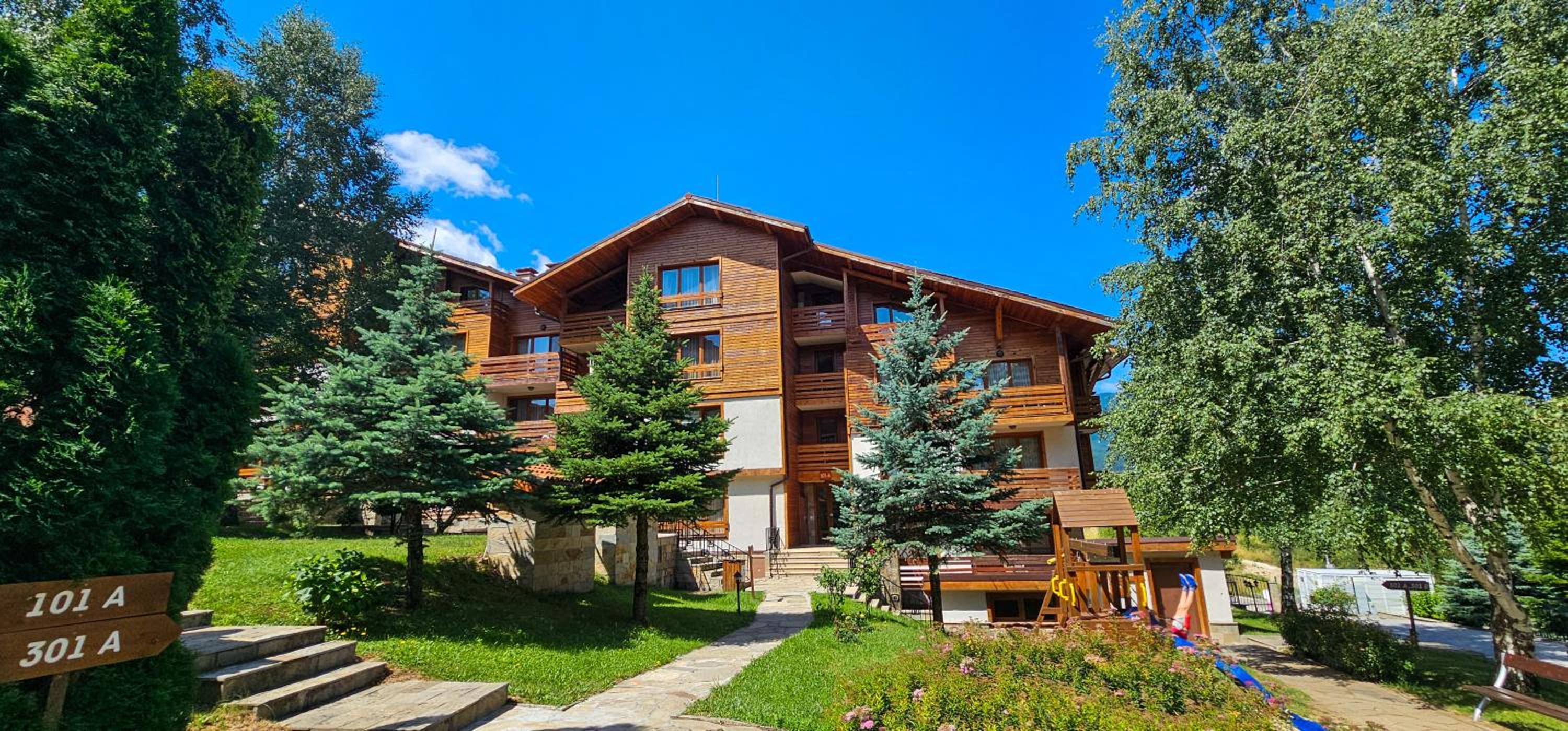 Studio with balcony, mountain view, 4* SPA Resort, Bansko