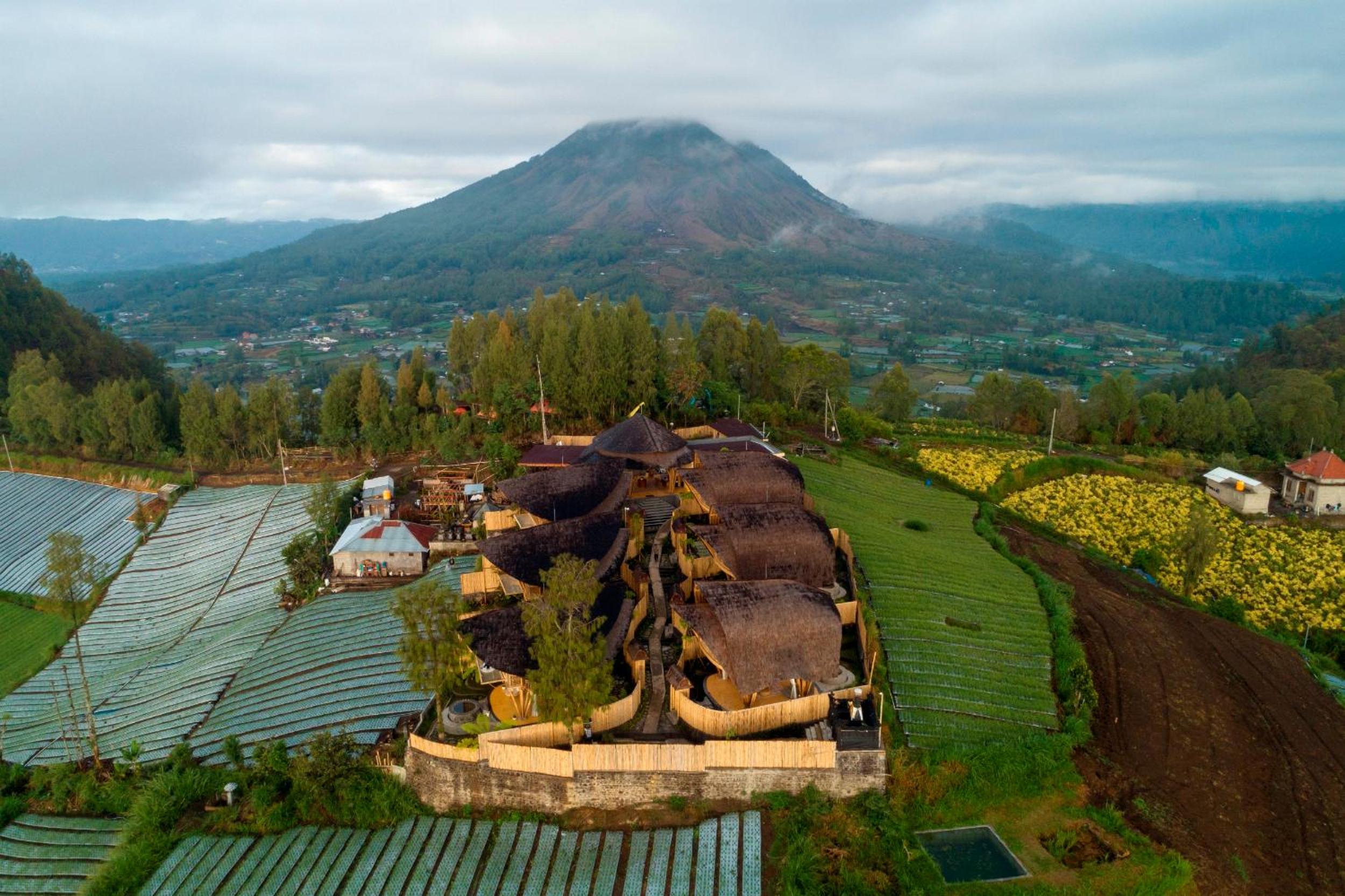 The Dewi Eco Bamboo Villa view 2