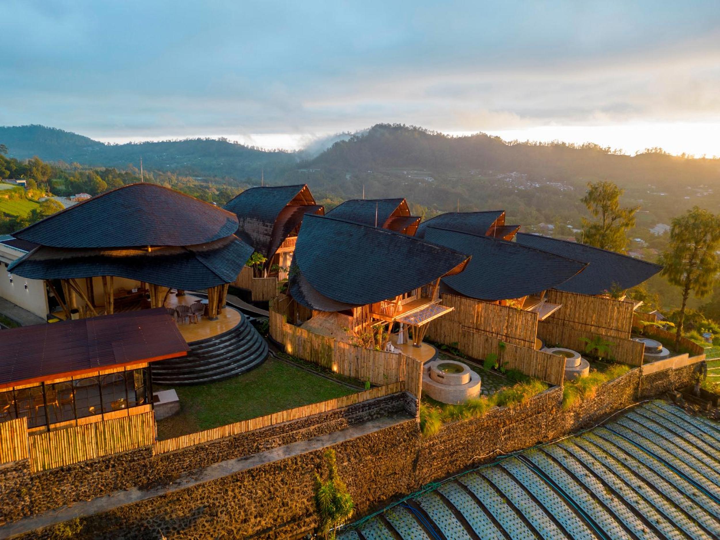 The Dewi Eco Bamboo Villa view 3