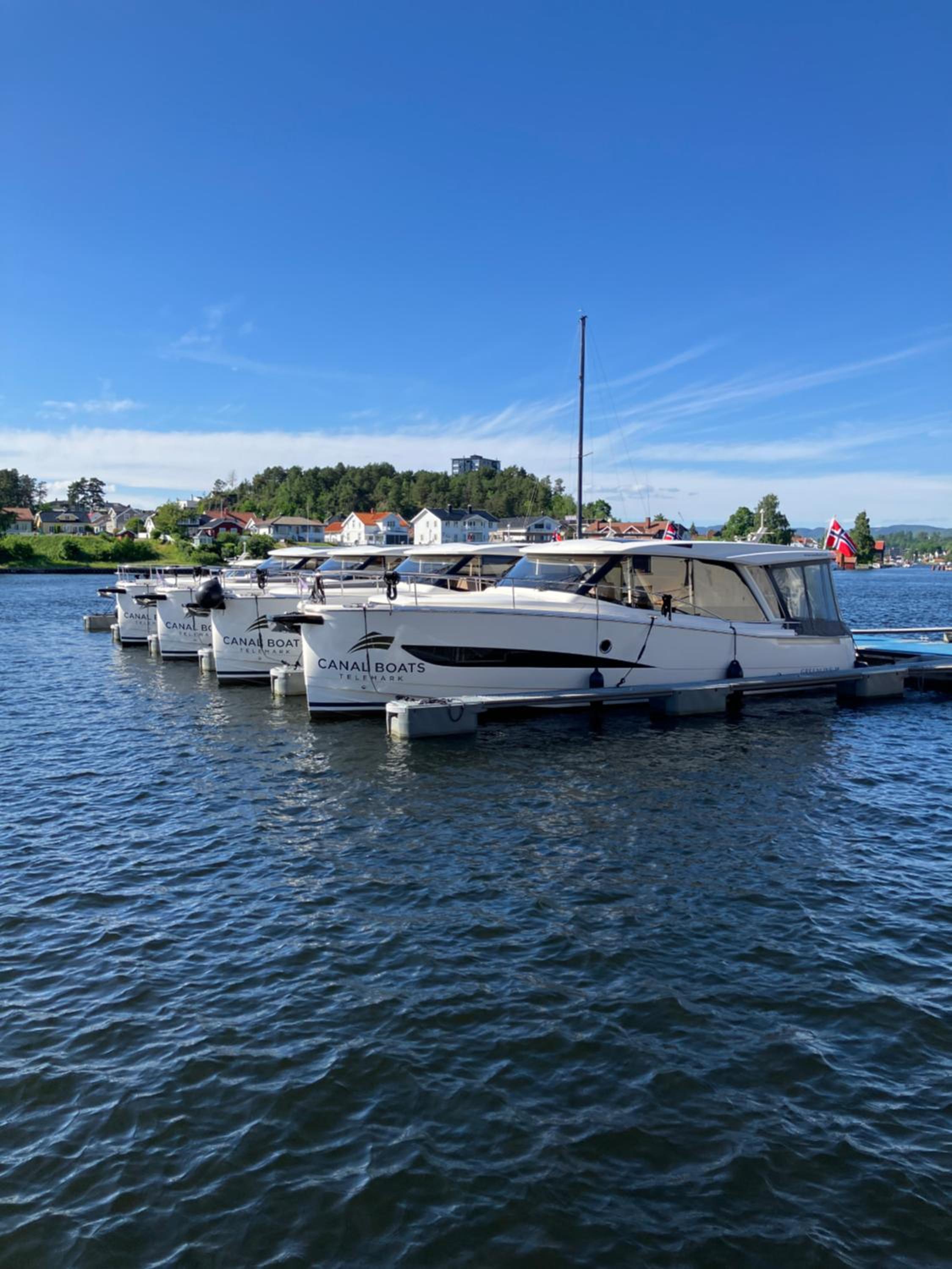 Porsgrunn Centrum Boat Hotel view 2