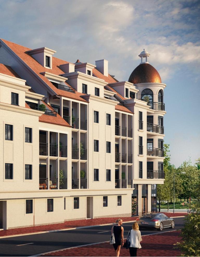 Triton luxe gelijkvloers appartement met tuin en gratis garage