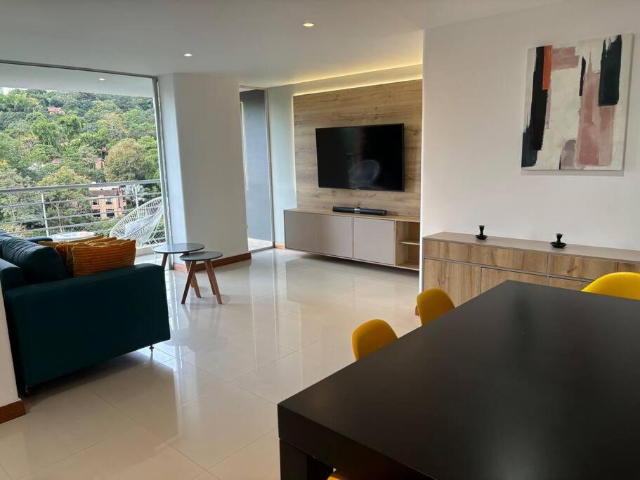 Apartment tower in the middle of a forest, 2 bed