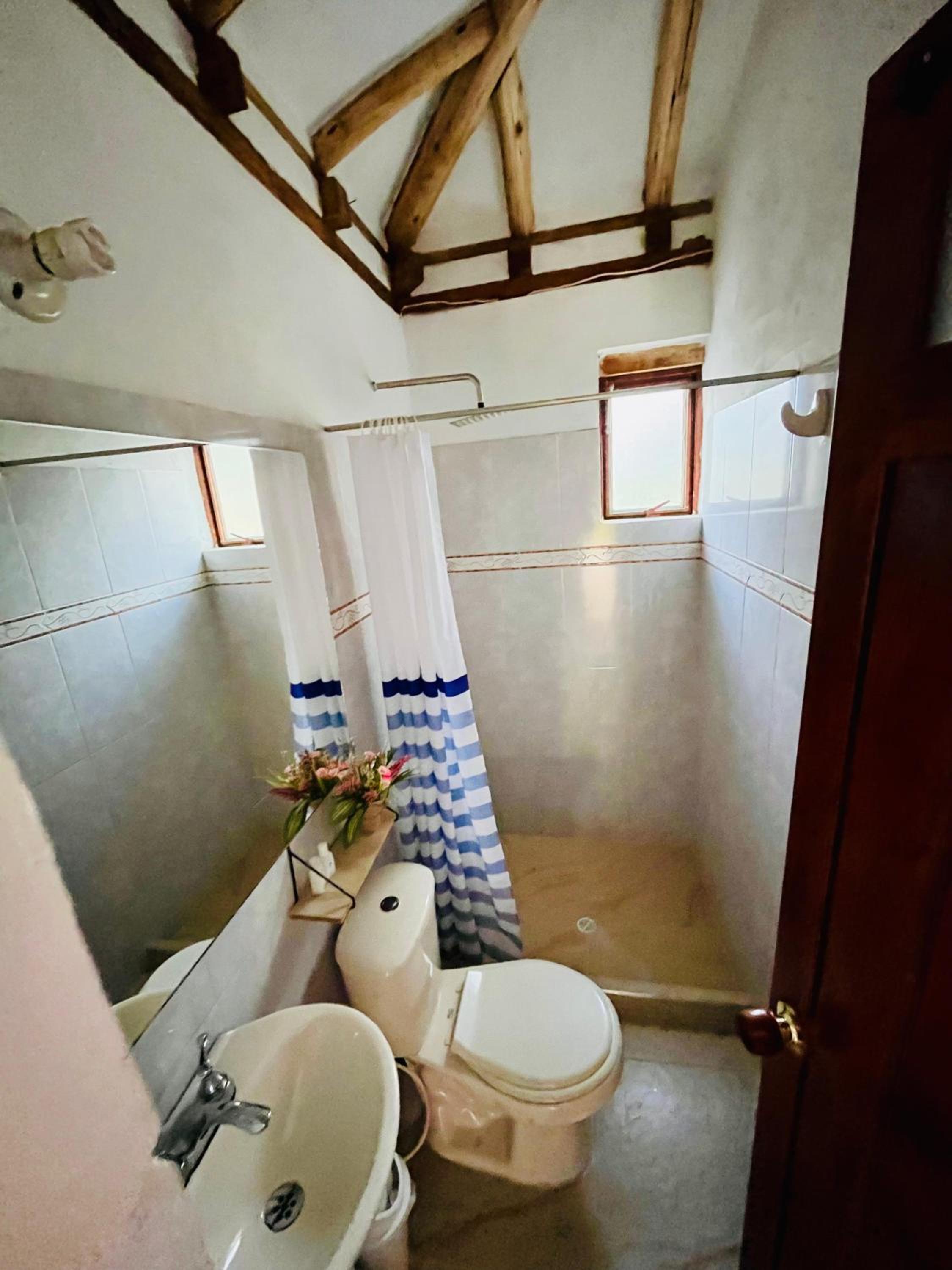 Cuatro habitaciones en la cabaña Quinta Buenos Aires