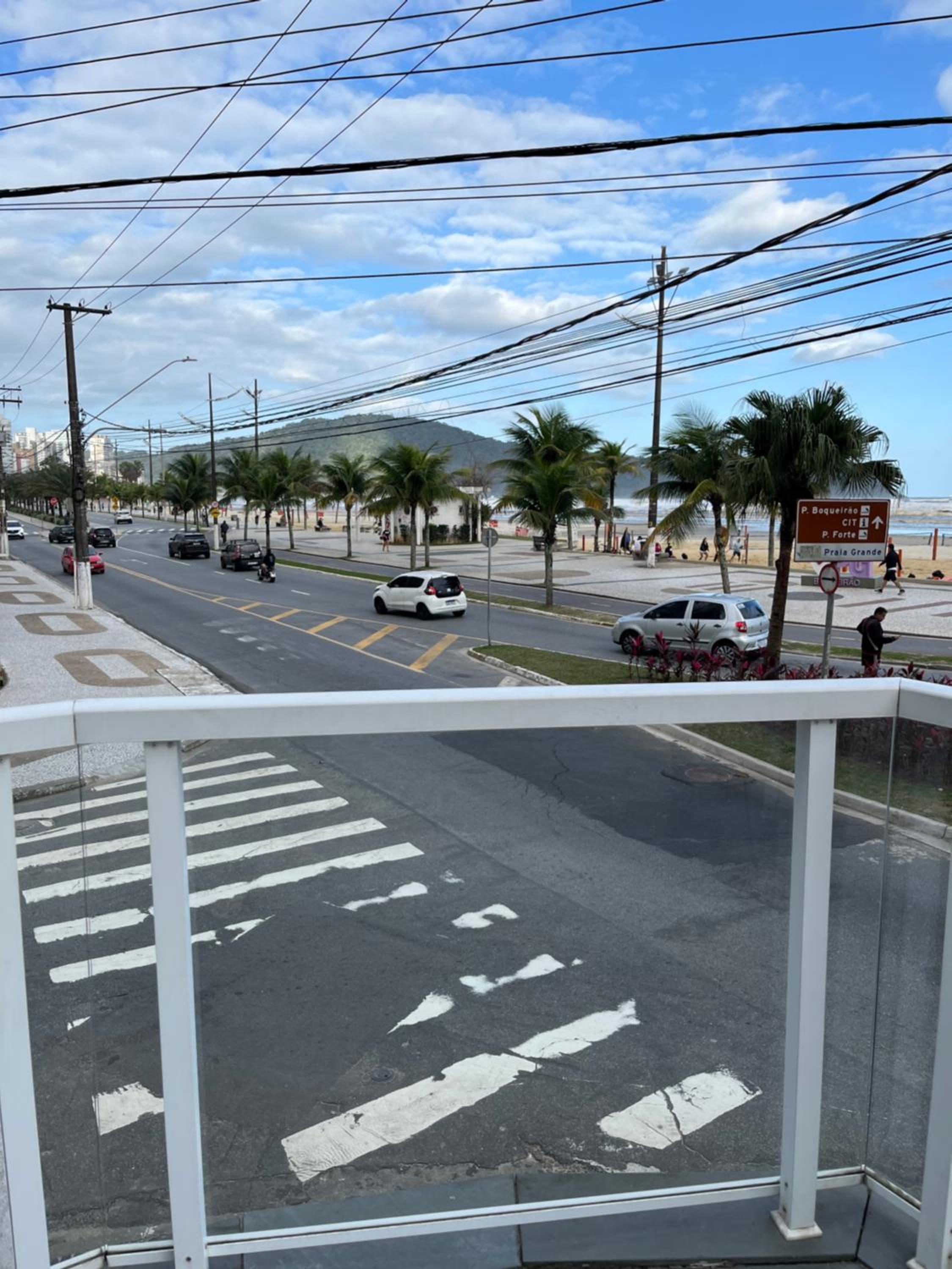 Apartamento vista para praia