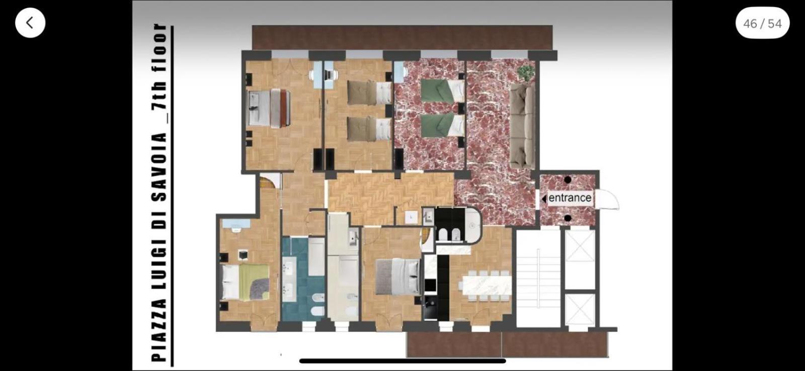 [Private Apartament] Luxury 5 Bedroom - Milano Central Station
