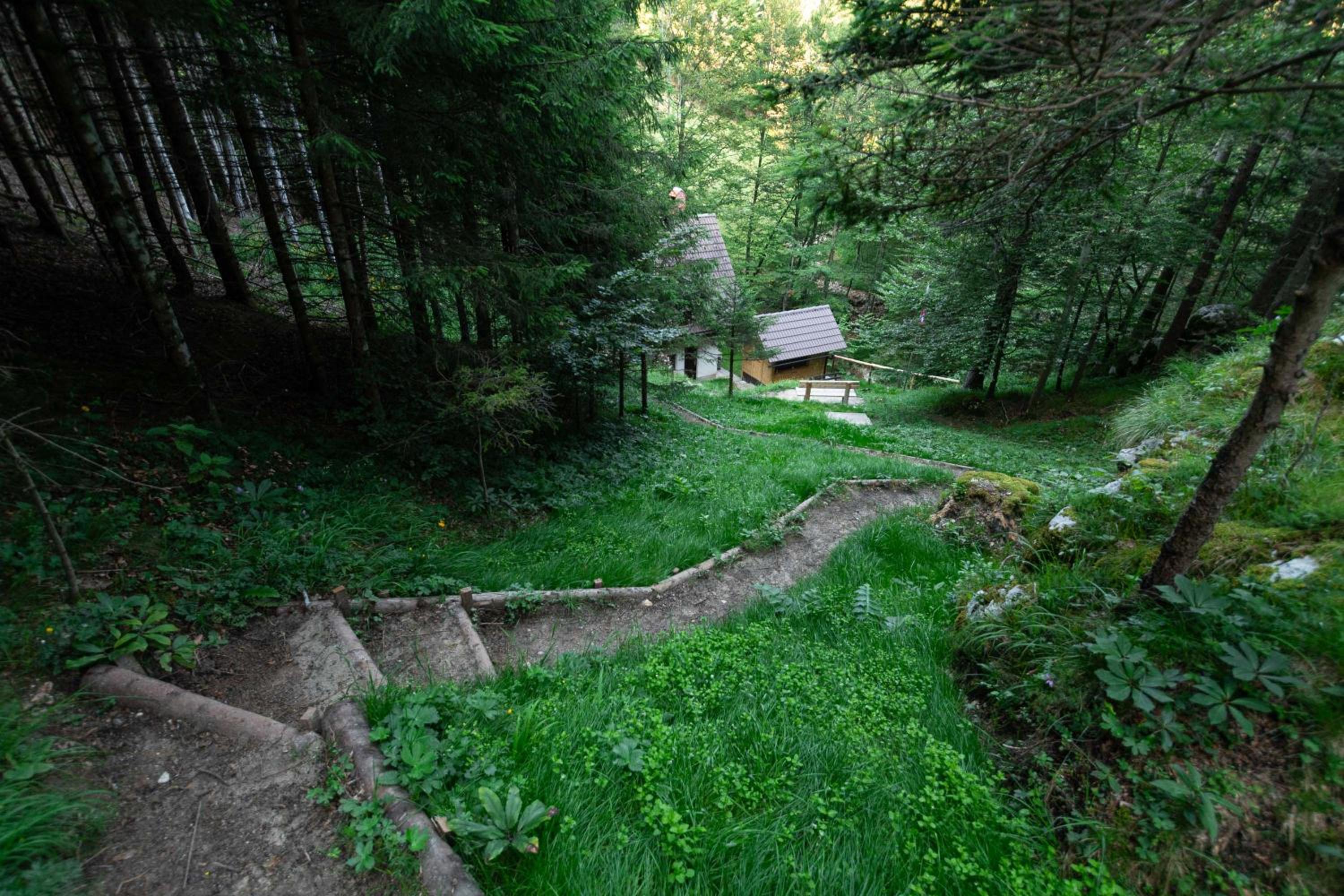 Creekside chalet