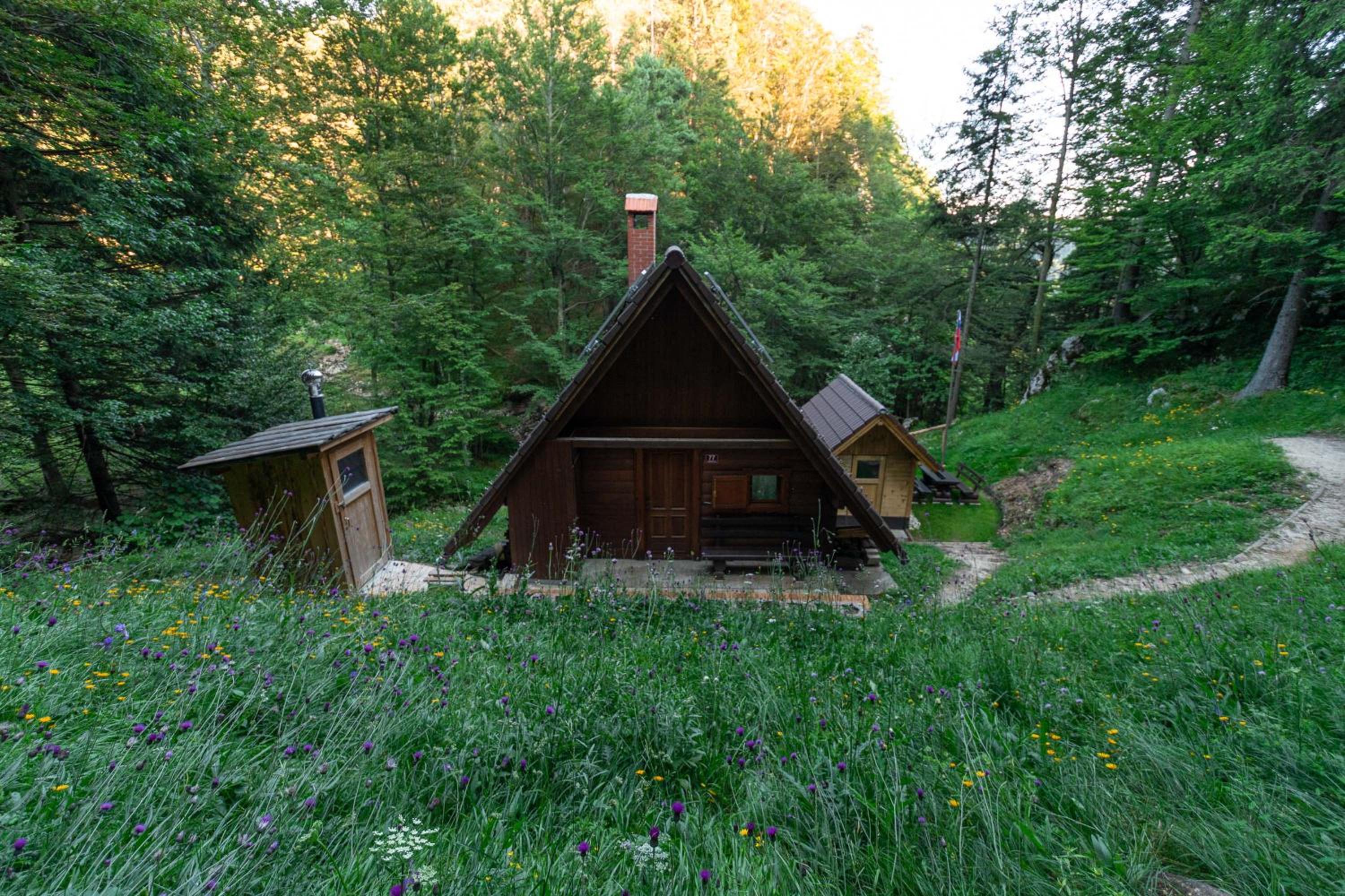 Creekside chalet