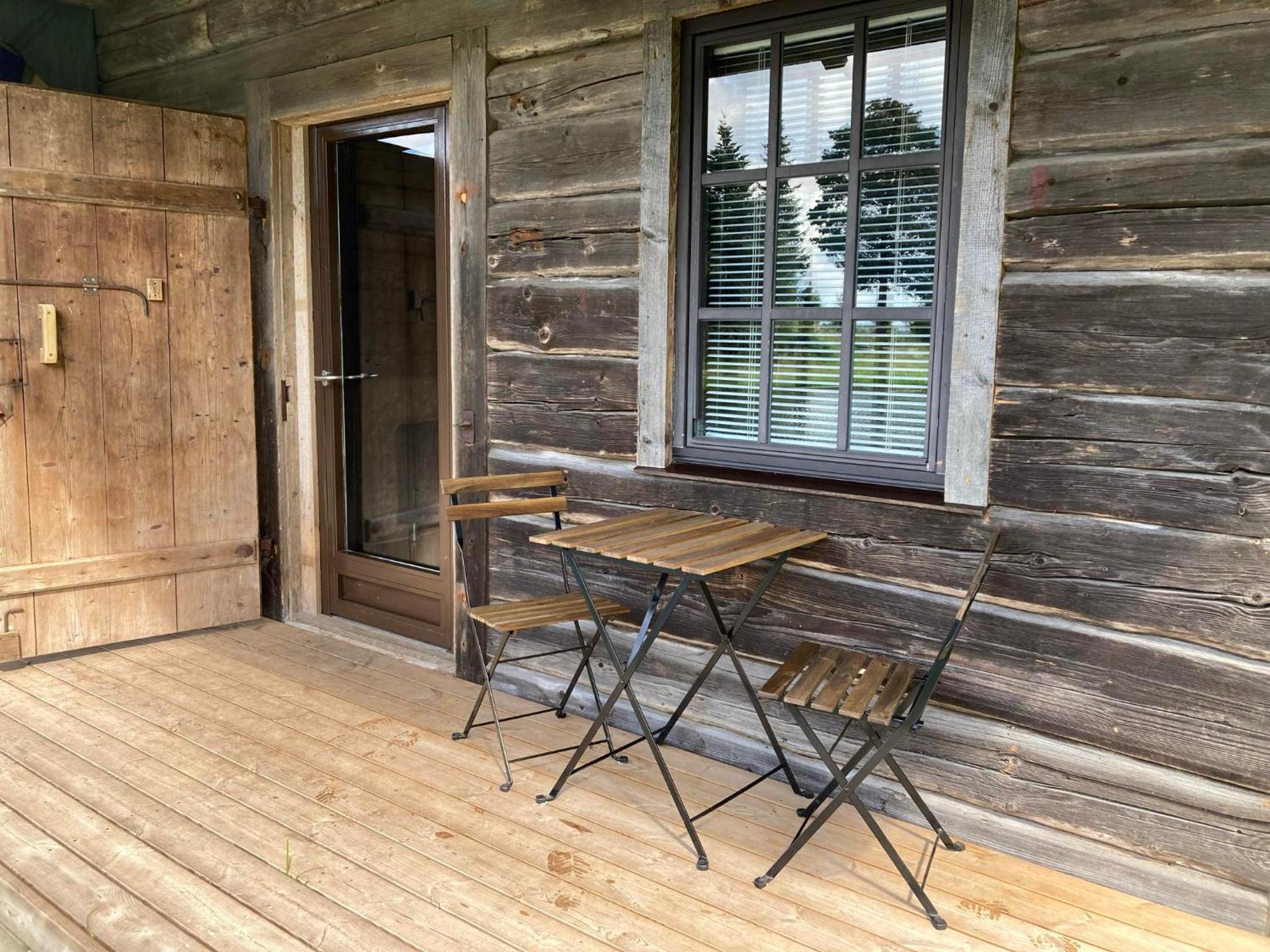 Loghouse by the lake