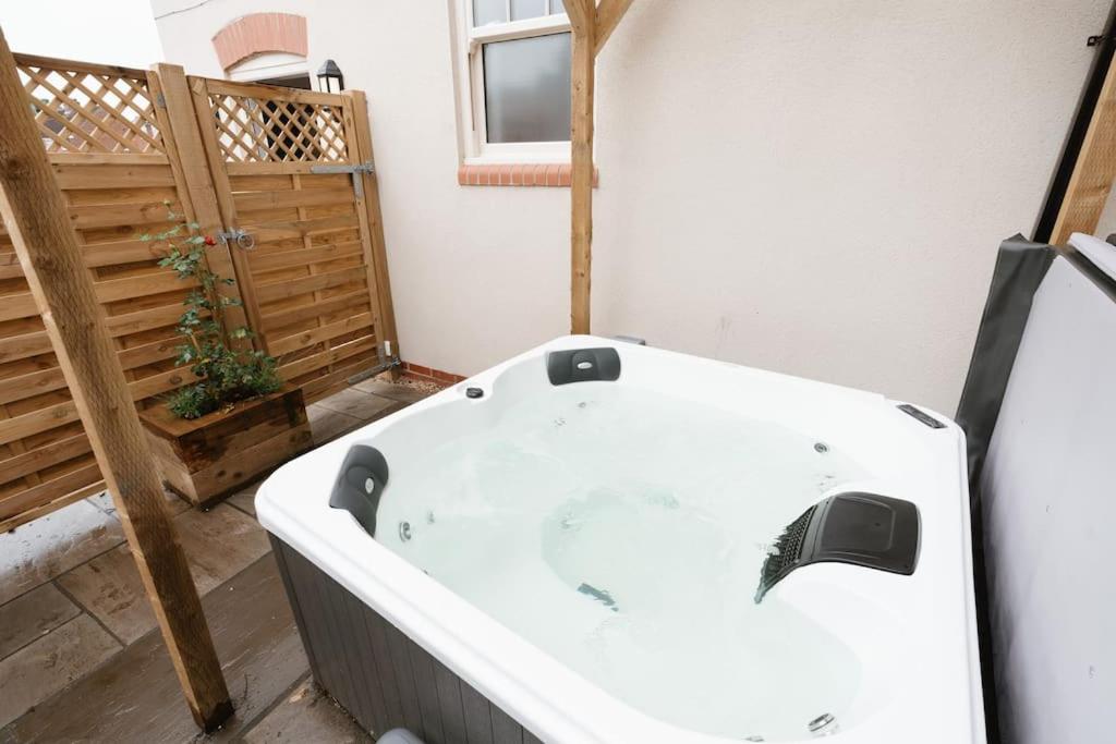 Willow Lodge with Hot Tub view 2
