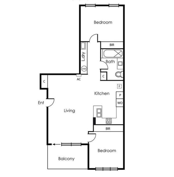 Port Melb Penthouse Resort 2BR 2PoolsSpaGym