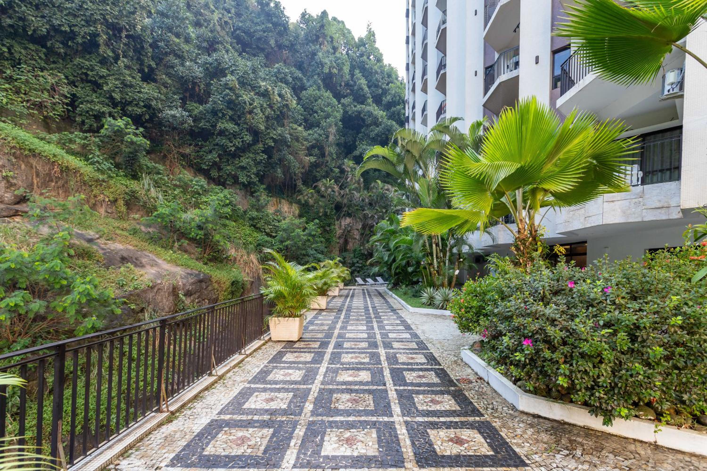 Residence Real Copacabana - 1618 - Piscina e Varanda com Vista