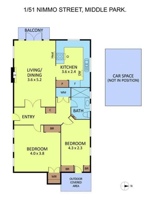 A1 Art Deco 2 Bedroom Apt Sleeps 5 Nimmo1