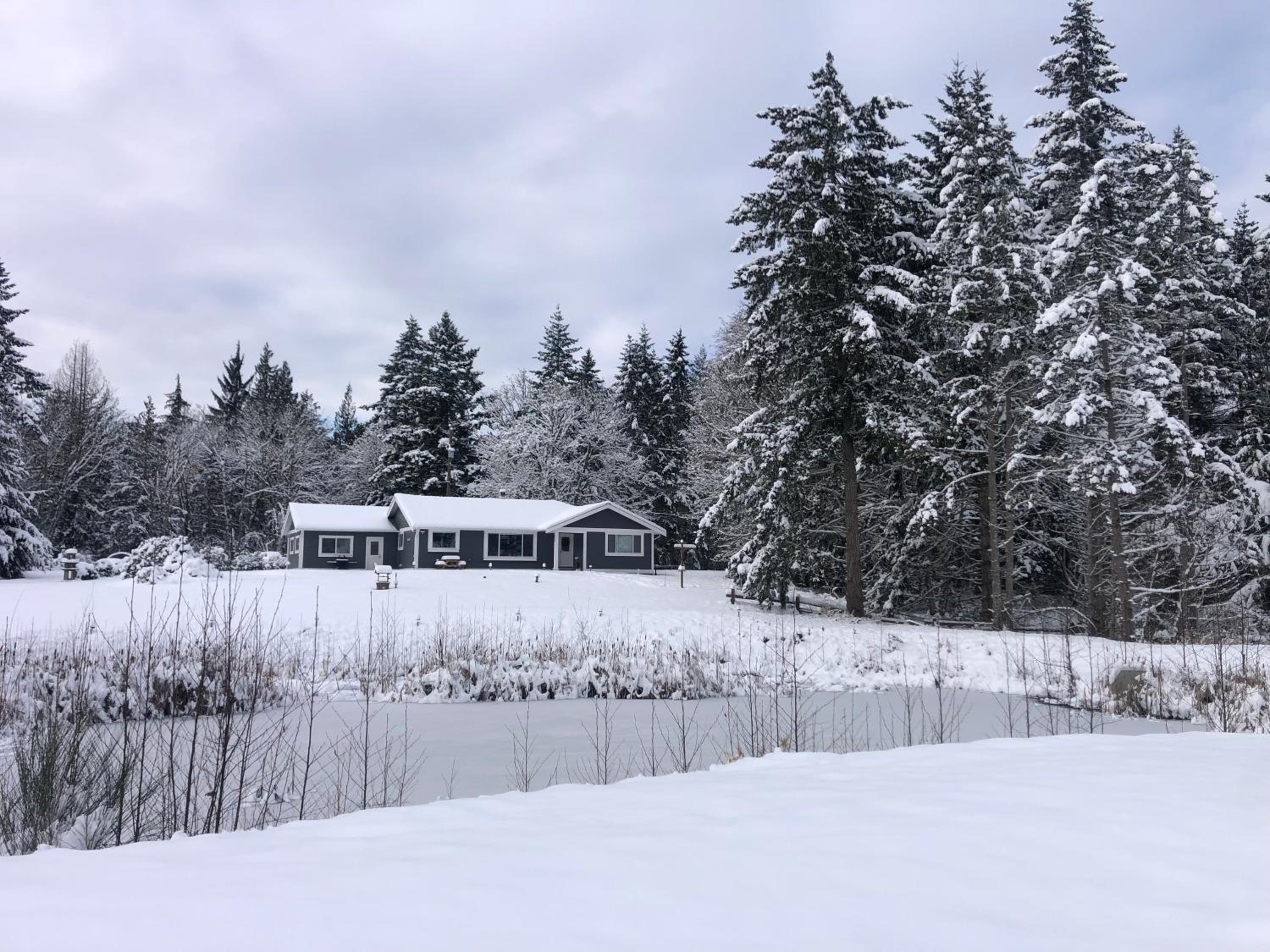 Pond view at Claymore