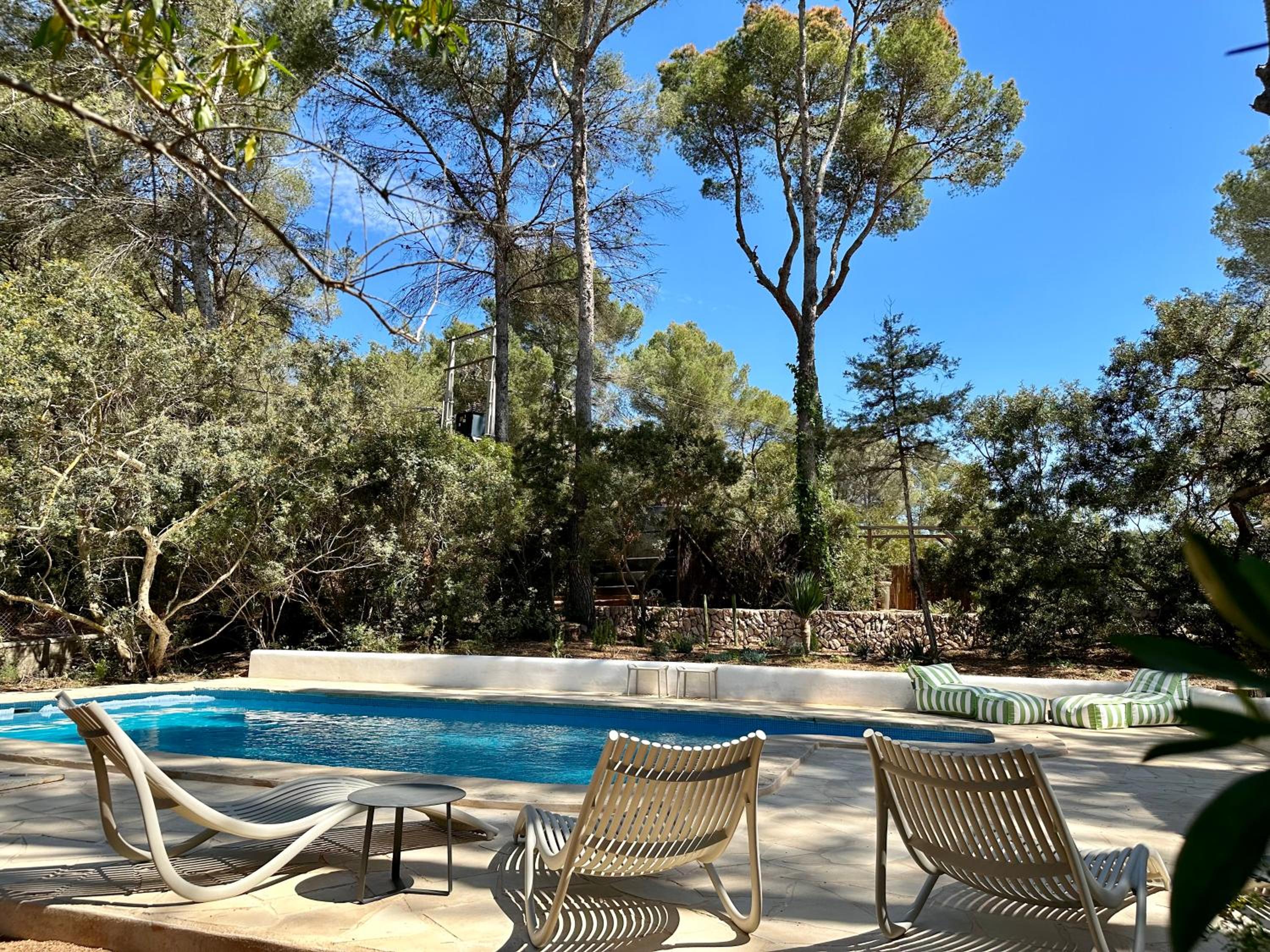 Luxury Ibiza Villa with Heated Pool & Outdoor Kitchen 8 Guests view 2