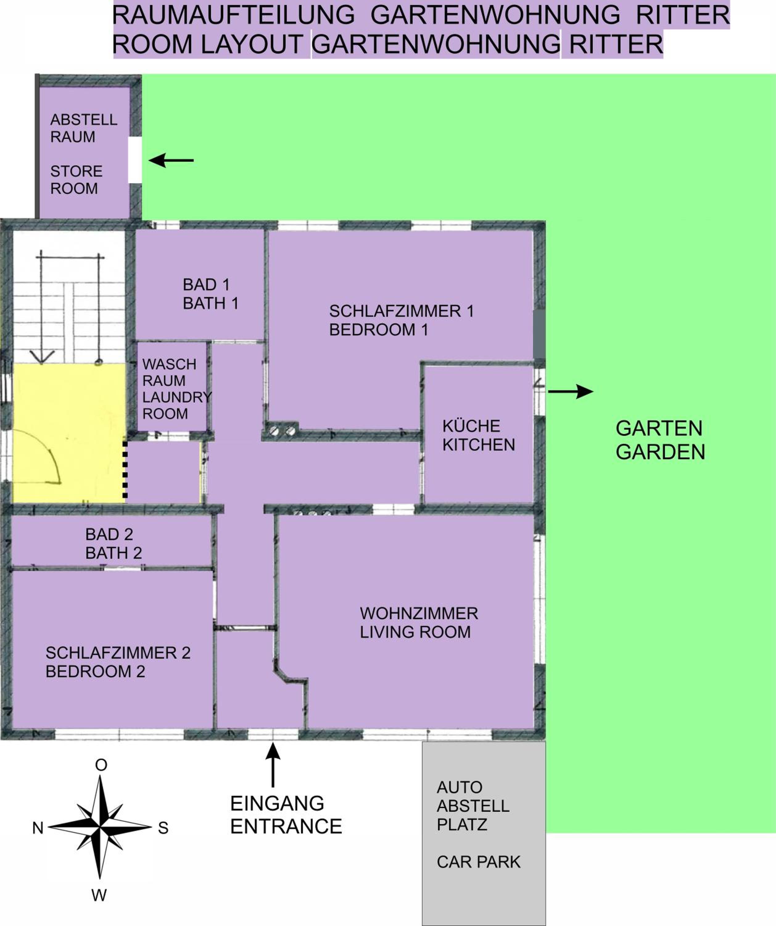 Gartenwohnung Ritter