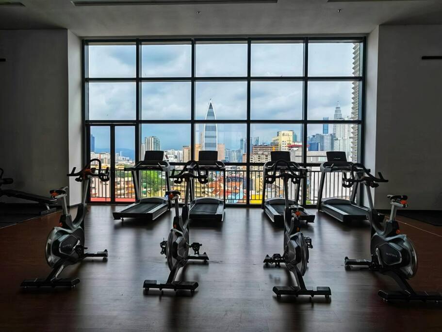 Pretty Room with balcony klcc view in Chamber