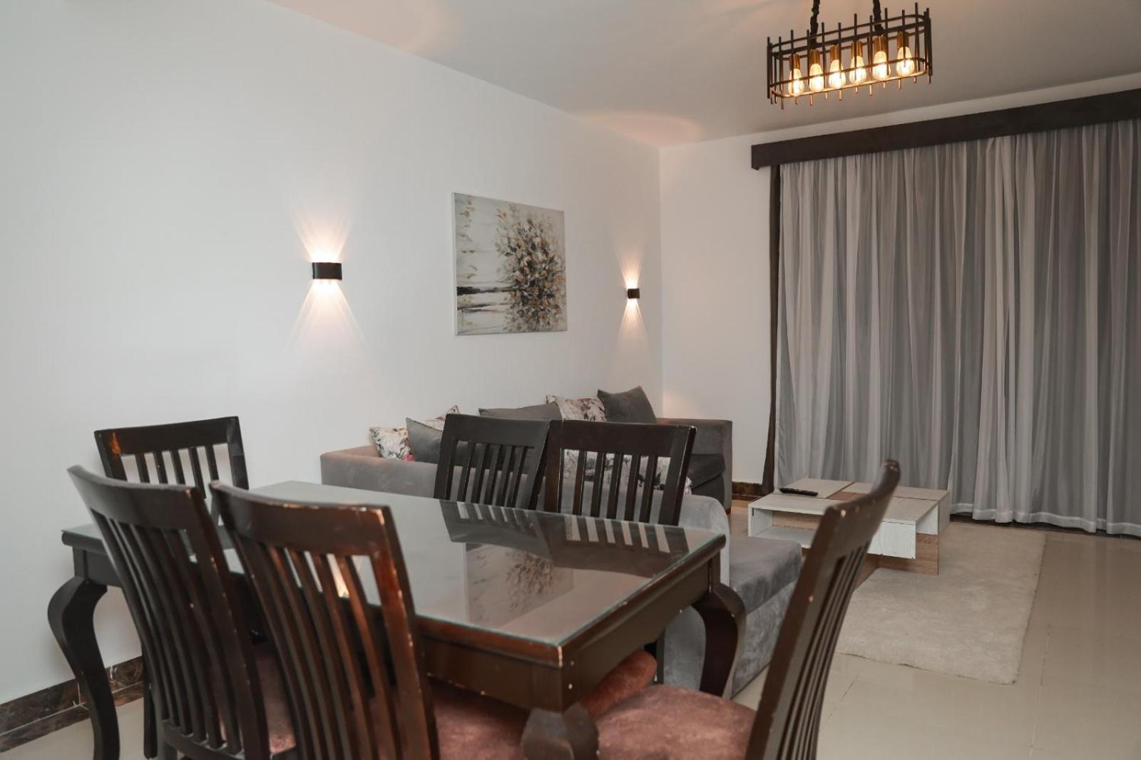 Chic 2BR in Porto, New Cairo