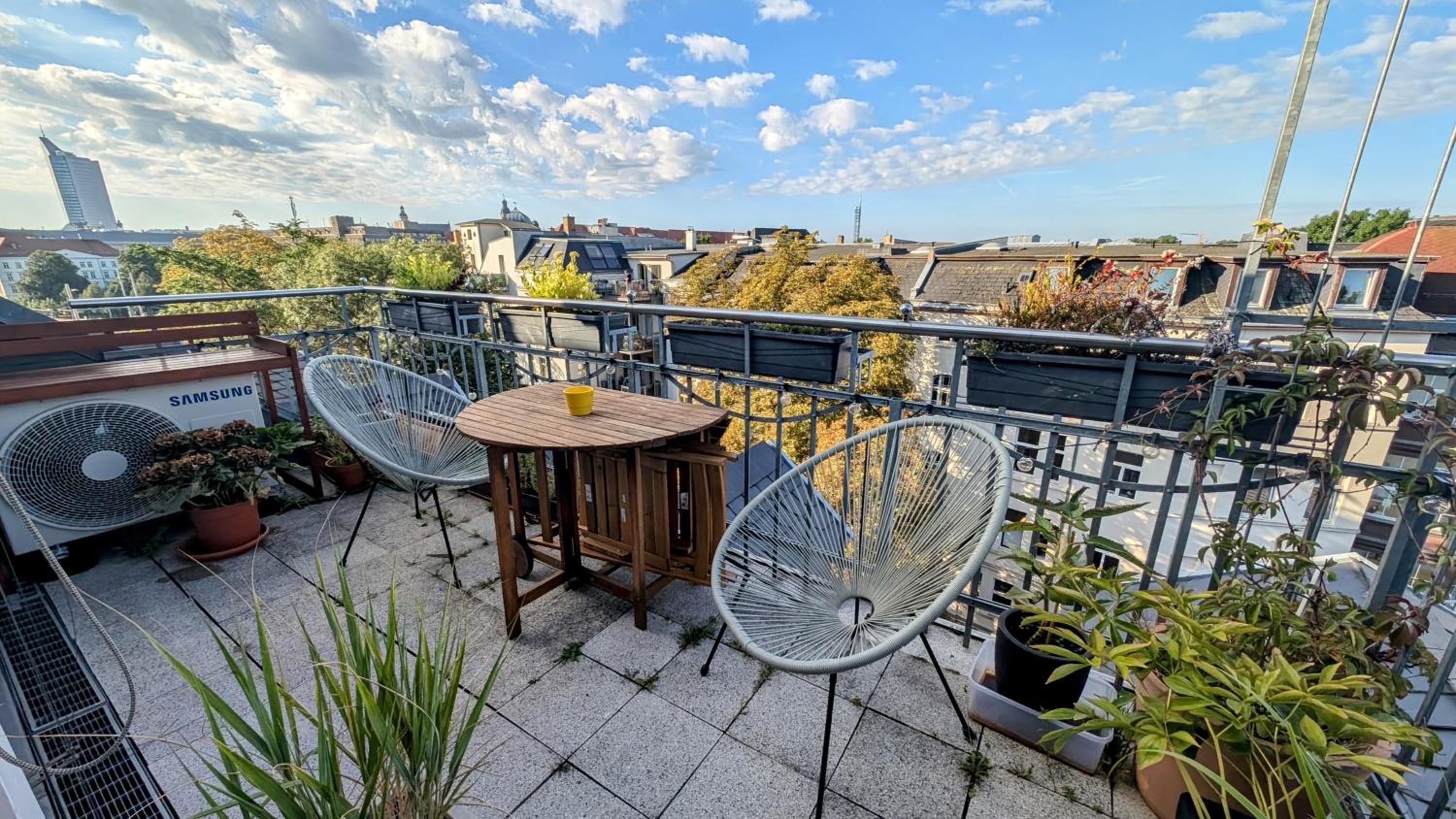 Großzügige Maisonette über dem Leipziger Zentrum
