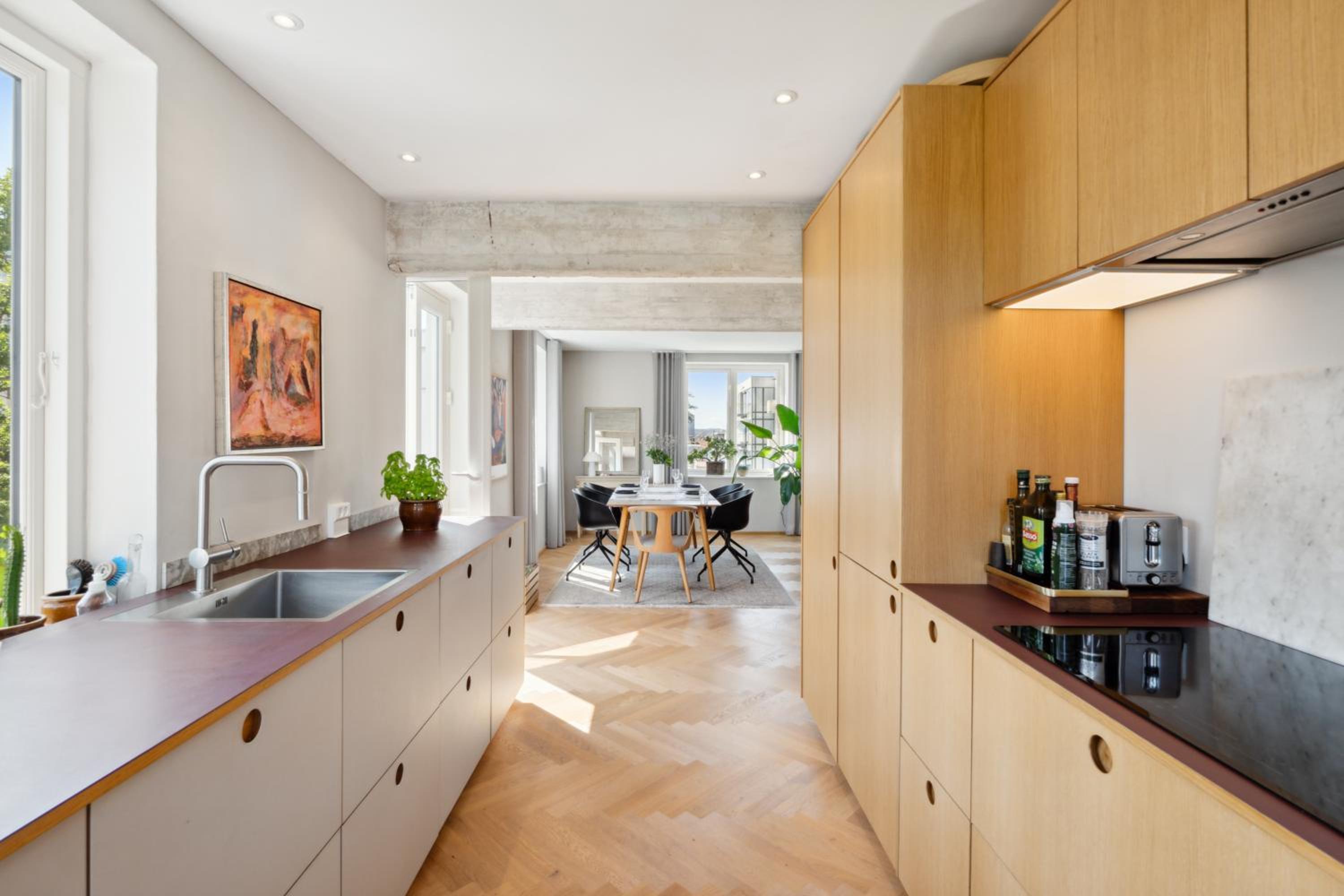 Luksus Aarhus C-lejlighed med Panorama Udsigt