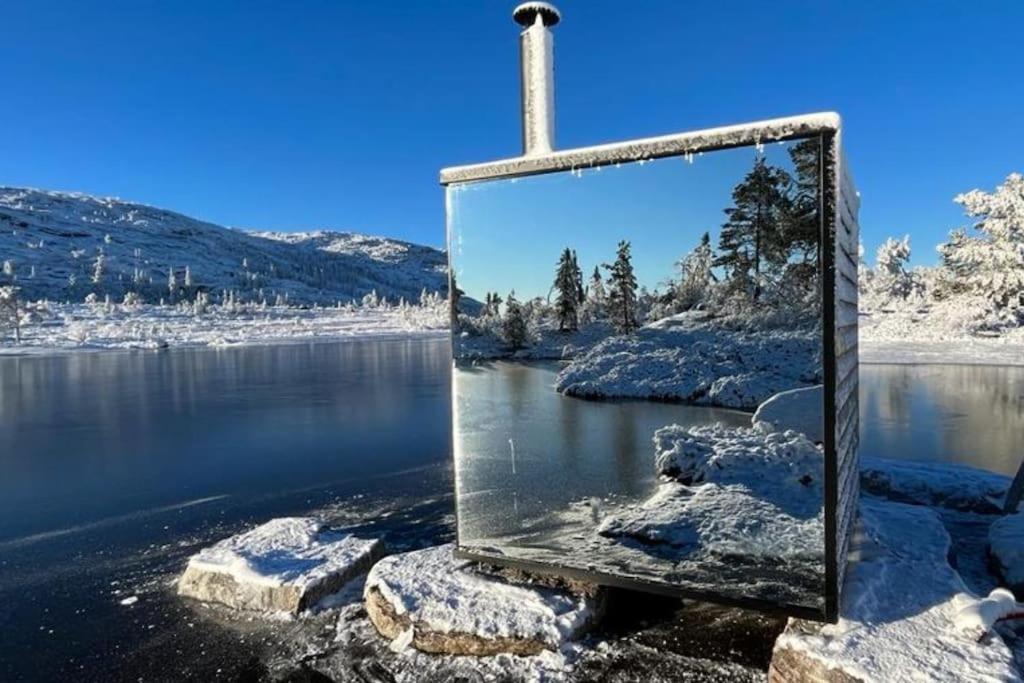 Ferienhaus in Vrådal mit Sauna, fußläufig zum Zentrum
