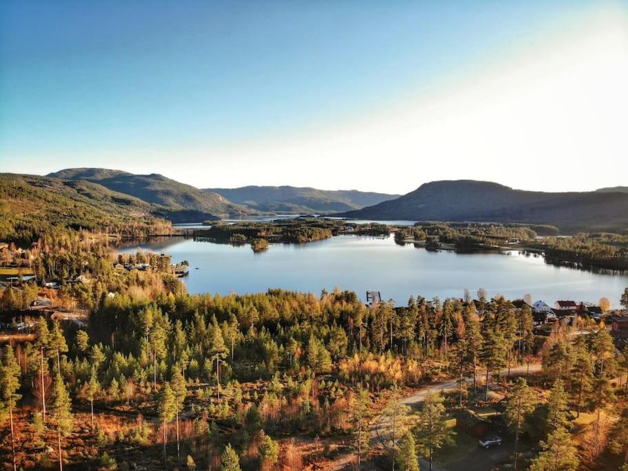 Ferienhaus in Vrådal mit Sauna, fußläufig zum Zentrum