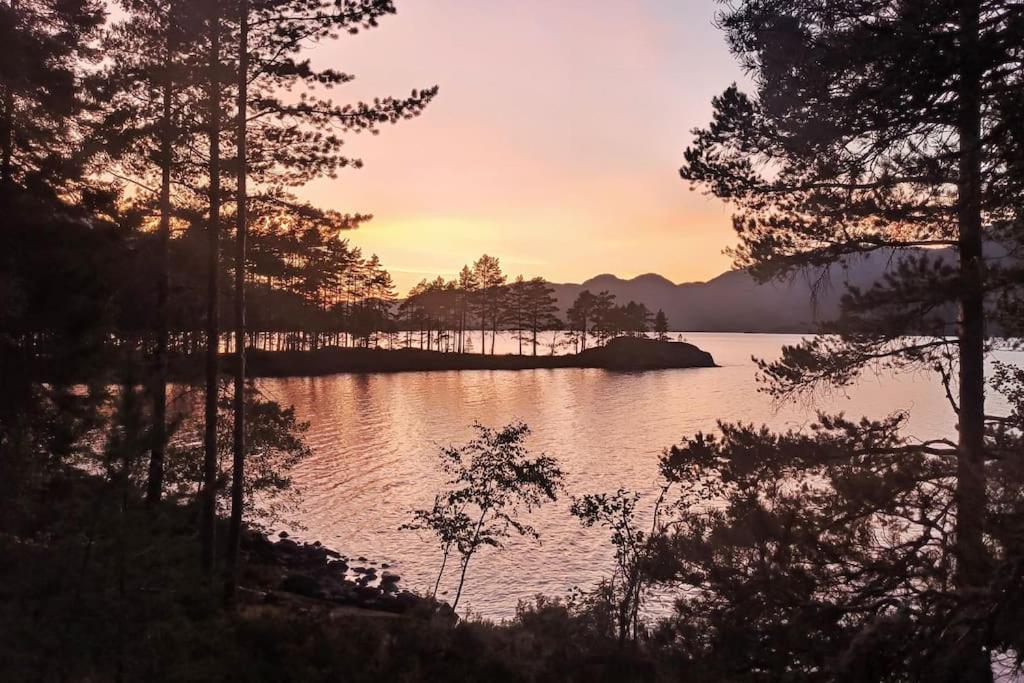Ferienhaus in Vrådal mit Sauna, fußläufig zum Zentrum