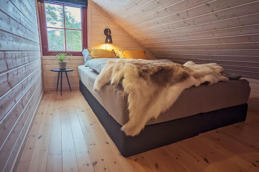 Ferienhaus in Vrådal mit Sauna, fußläufig zum Zentrum