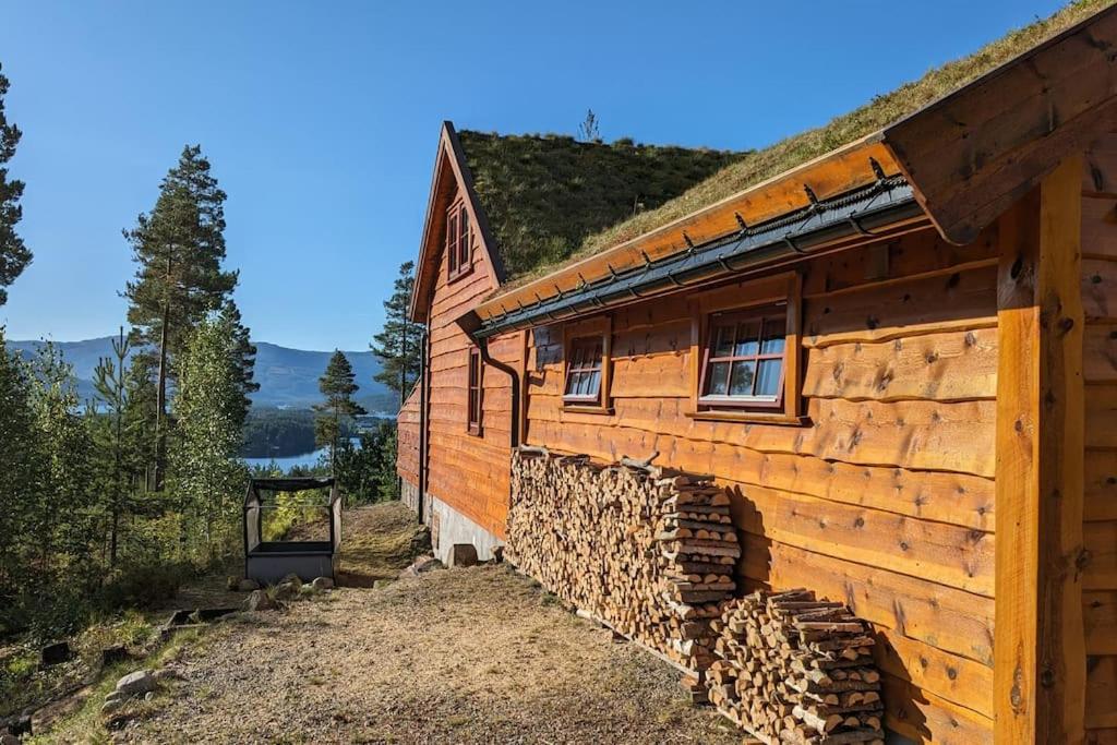 Ferienhaus in Vrådal mit Sauna, fußläufig zum Zentrum