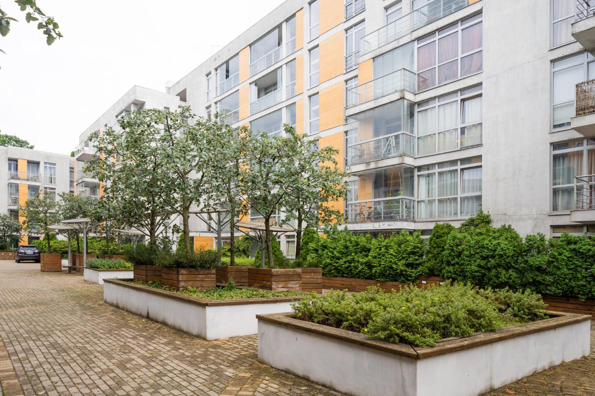 Spacious apartment in a park zone with the private terrace