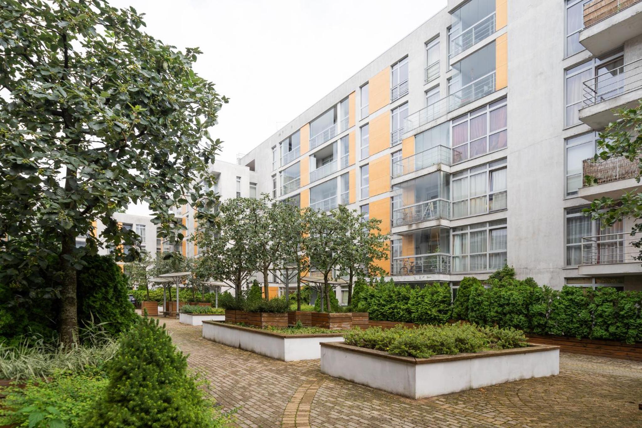 Spacious apartment in a park zone with the private terrace