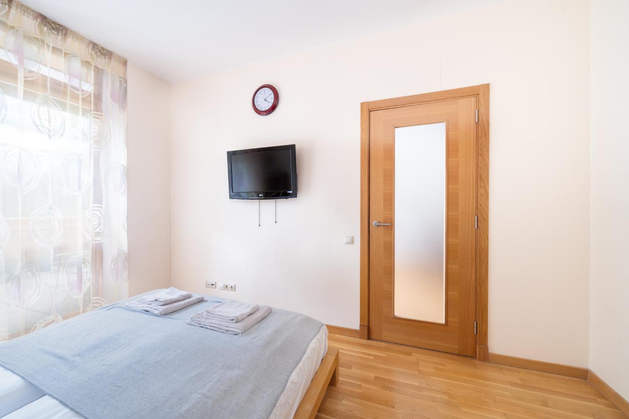Spacious apartment in a park zone with the private terrace
