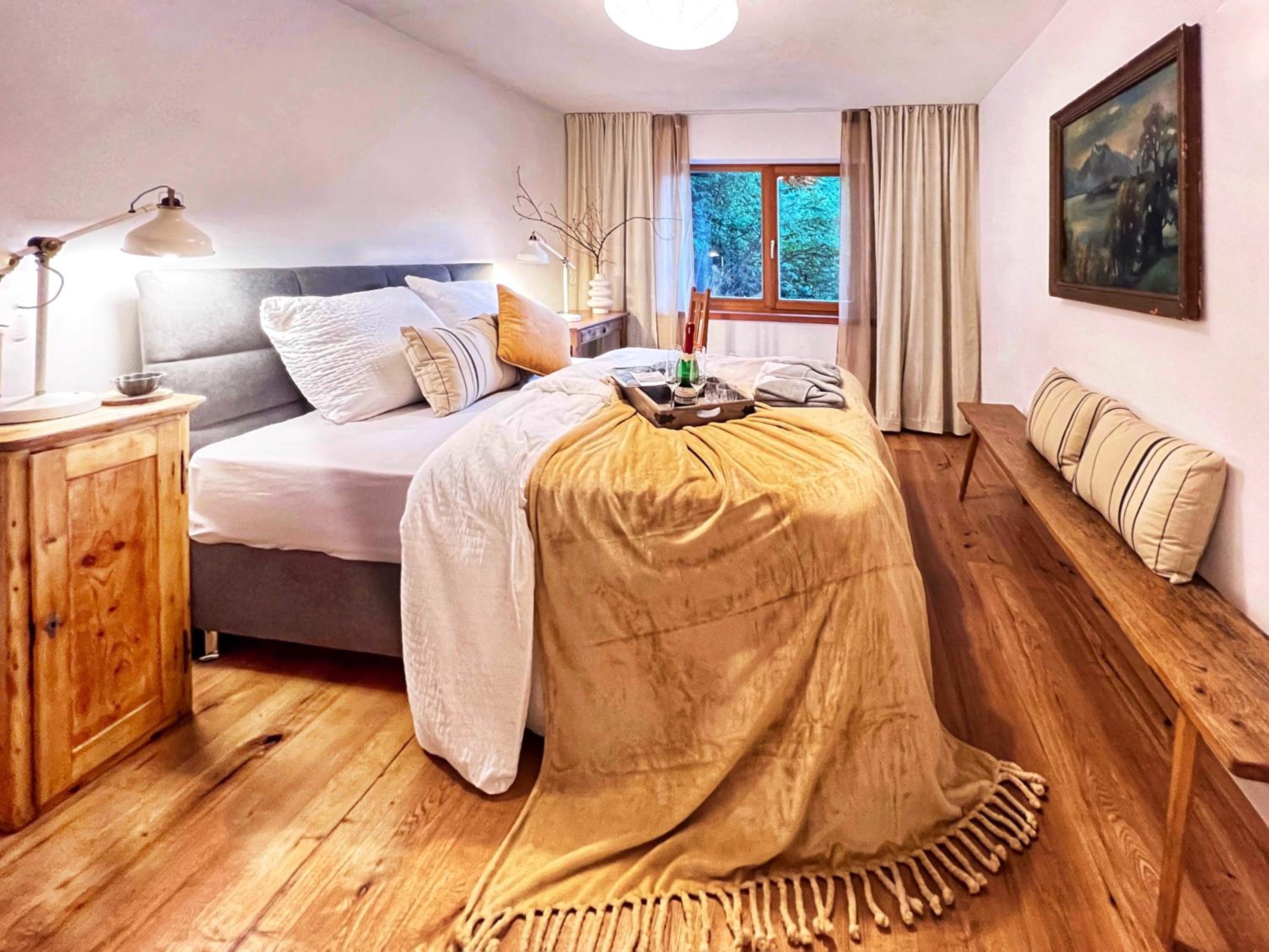 Ferienhaus Bachperle - Alpenidyll mit Kamin, Balkon oder Terrasse für Genießer