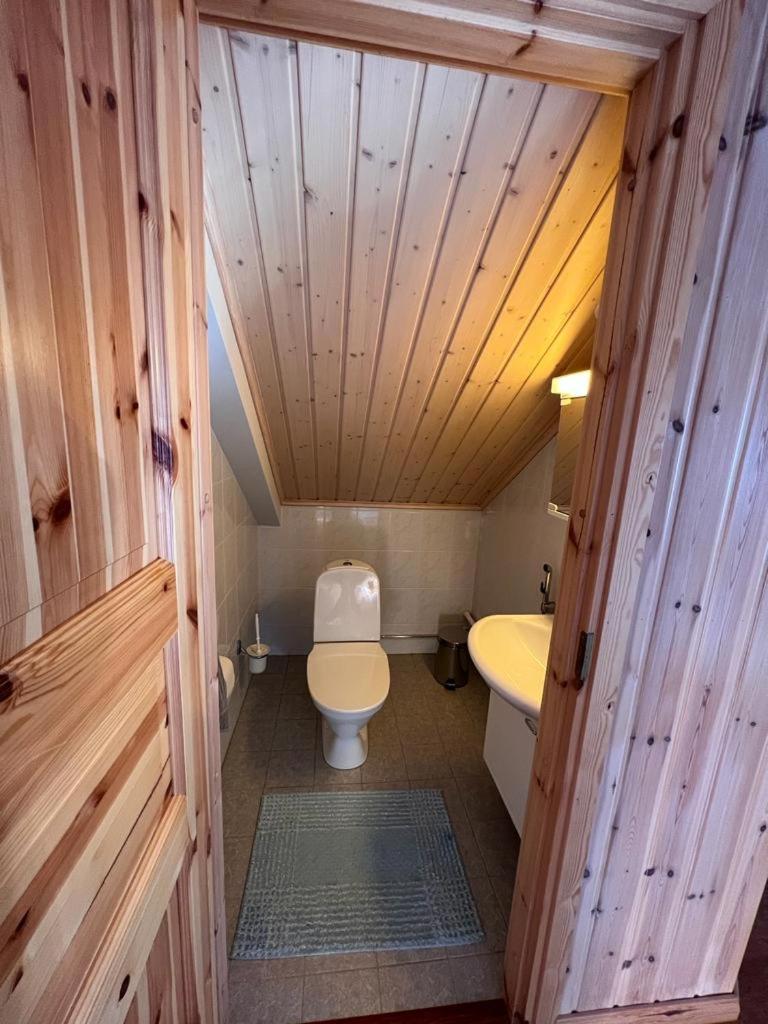 Mökki Levillä palveluiden lähellä
