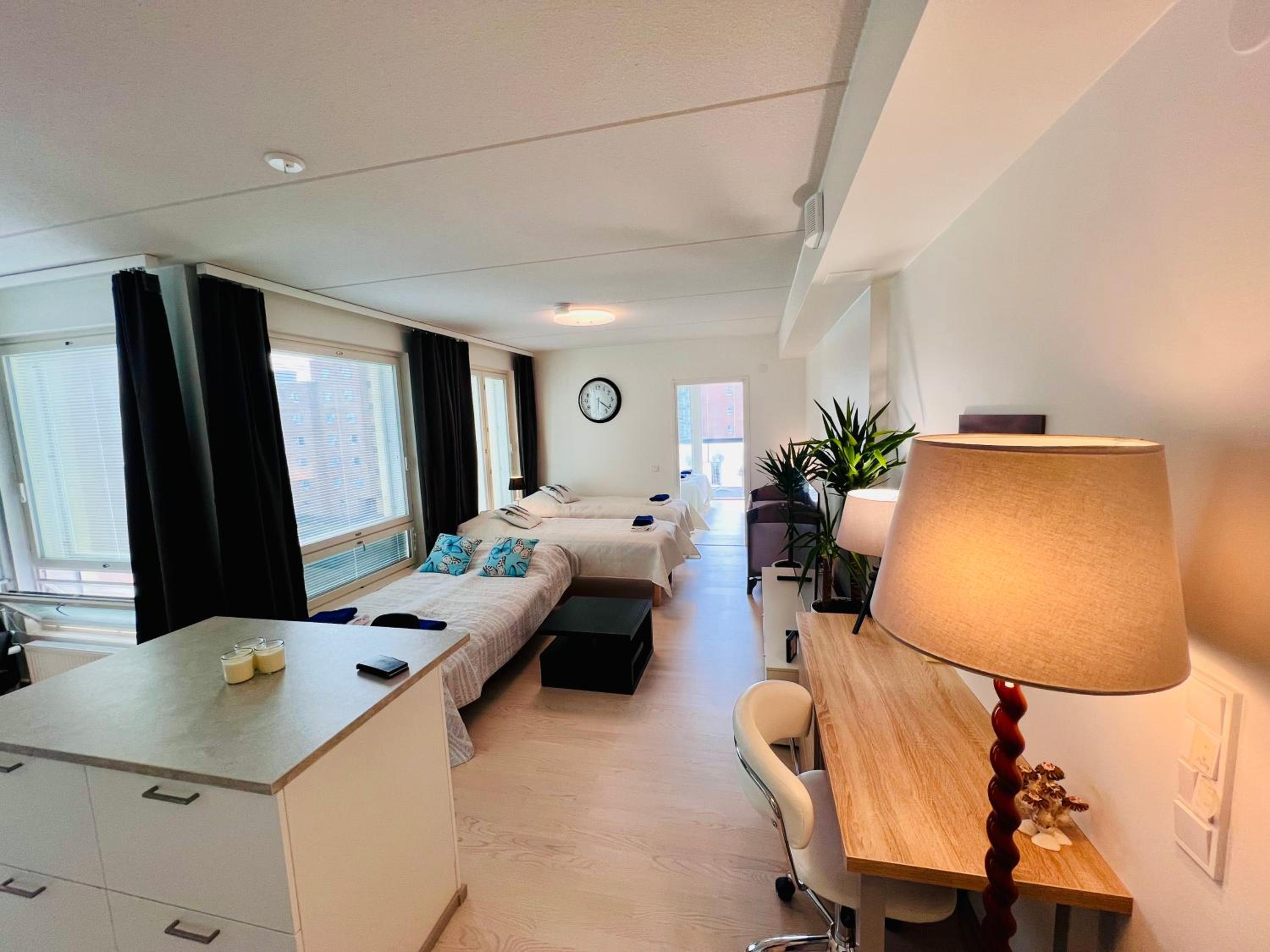 Apartment with good location for families and groups