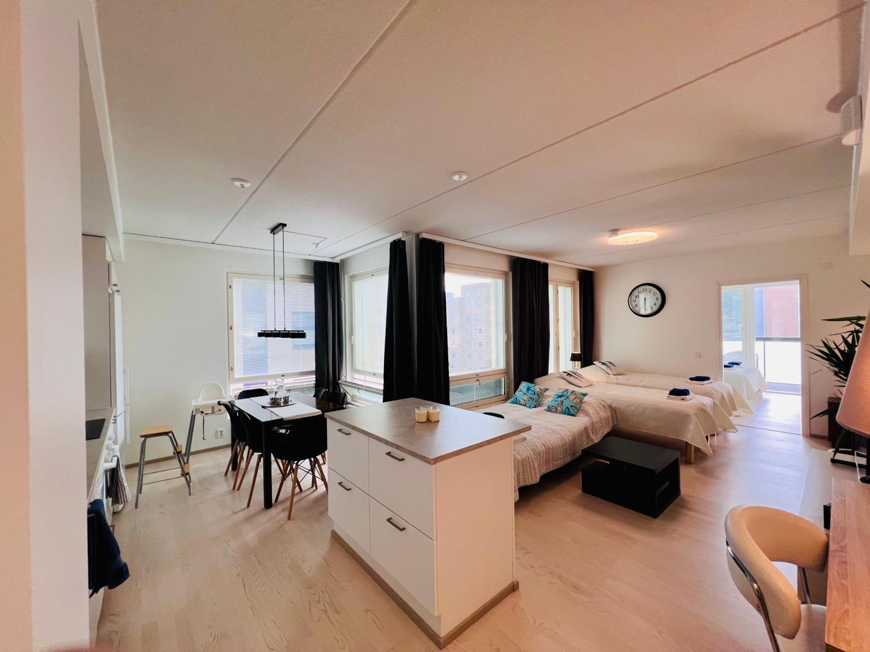 Apartment with good location for families and groups