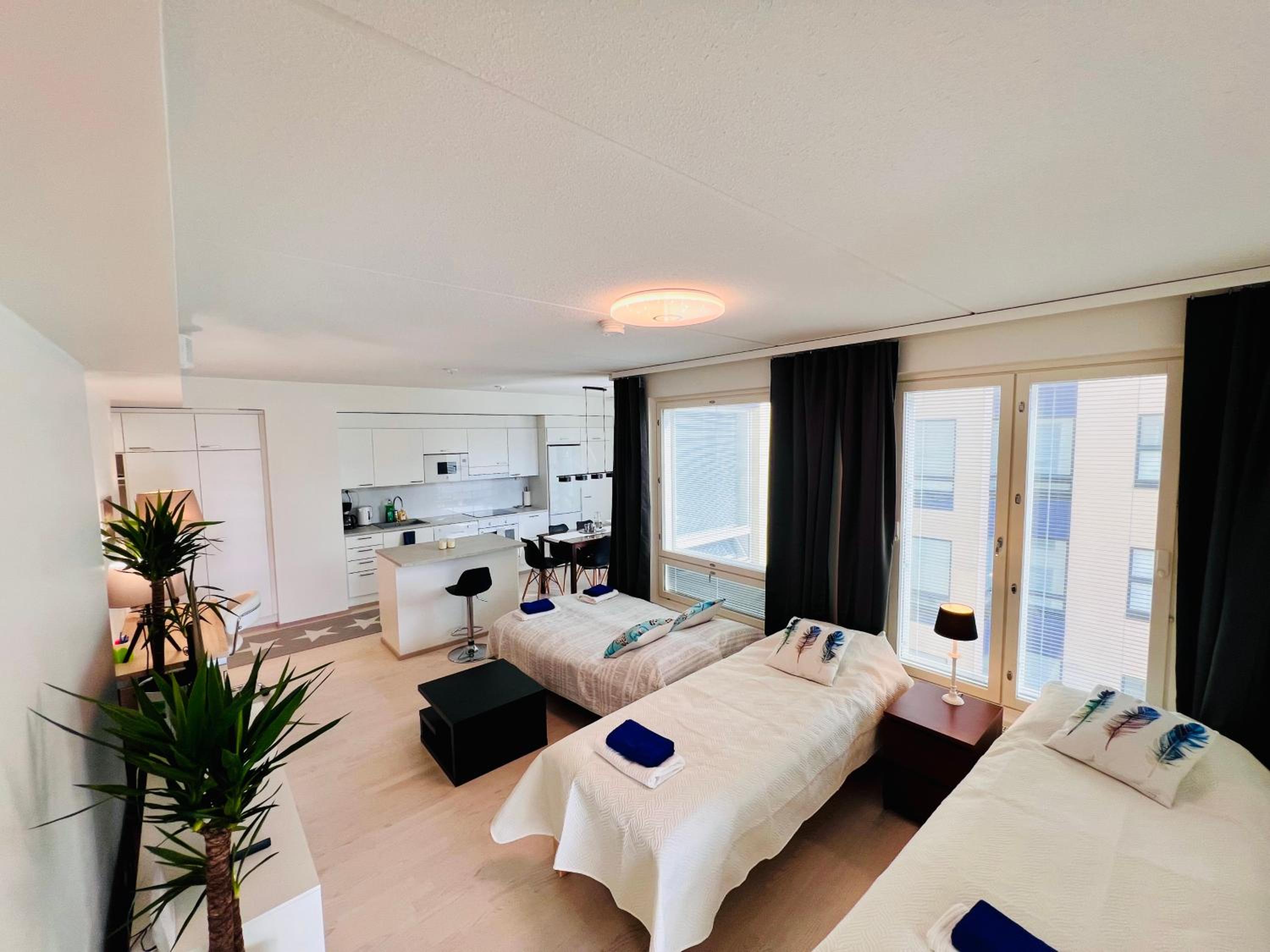 Apartment with good location for families and groups