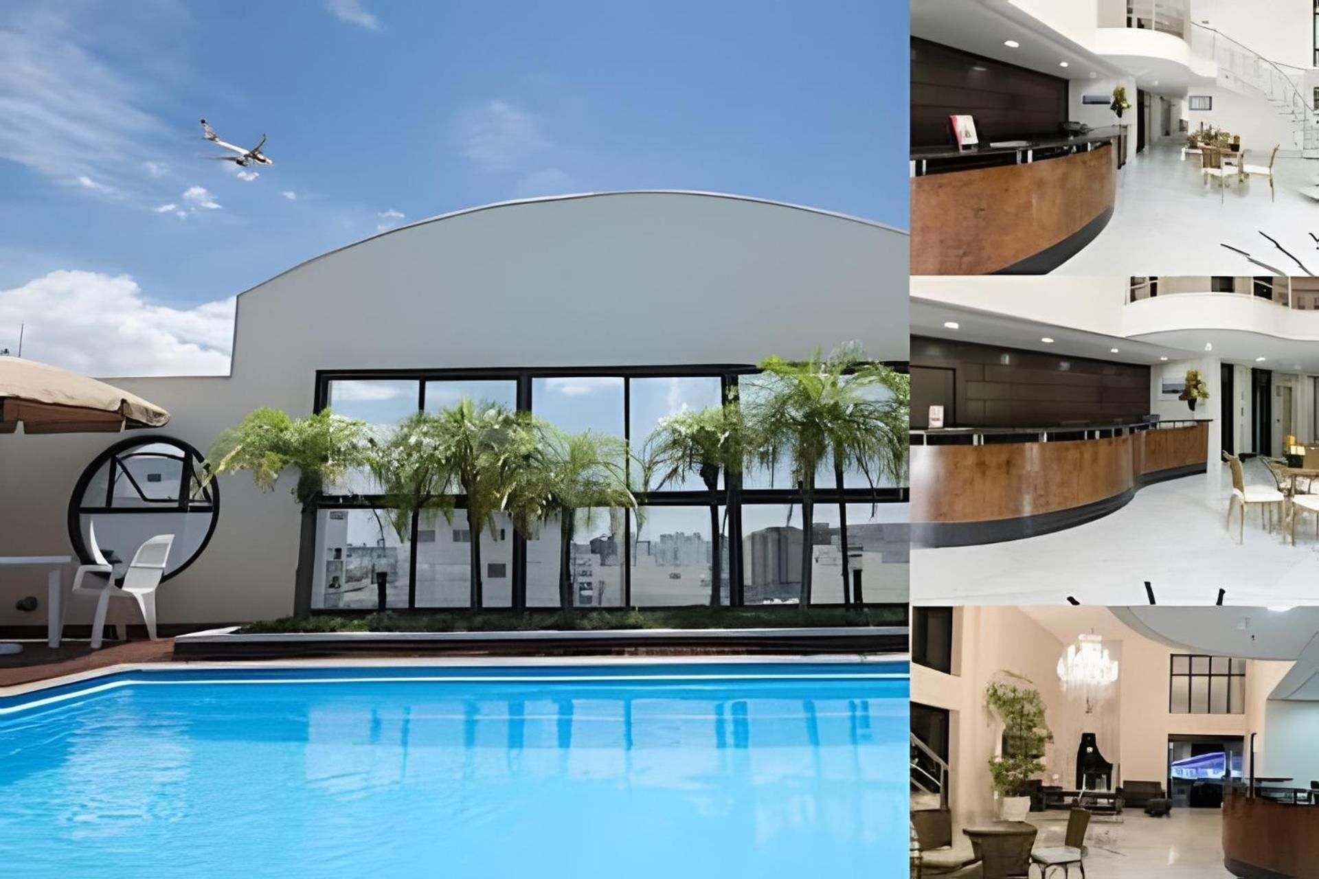 Flat Hotel The Palace com quarto sala e cozinha