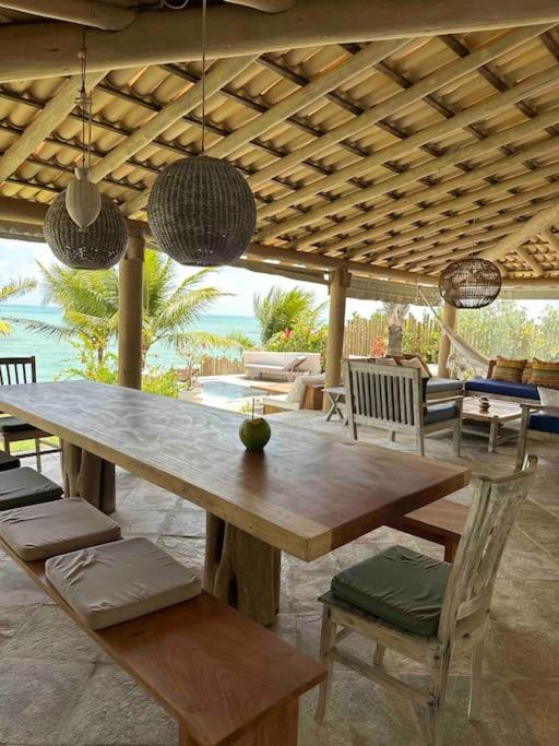 Casa tropical Maison première ligne vue mer