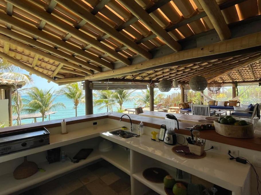 Casa tropical Maison première ligne vue mer