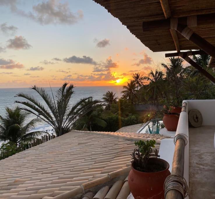Casa tropical Maison première ligne vue mer