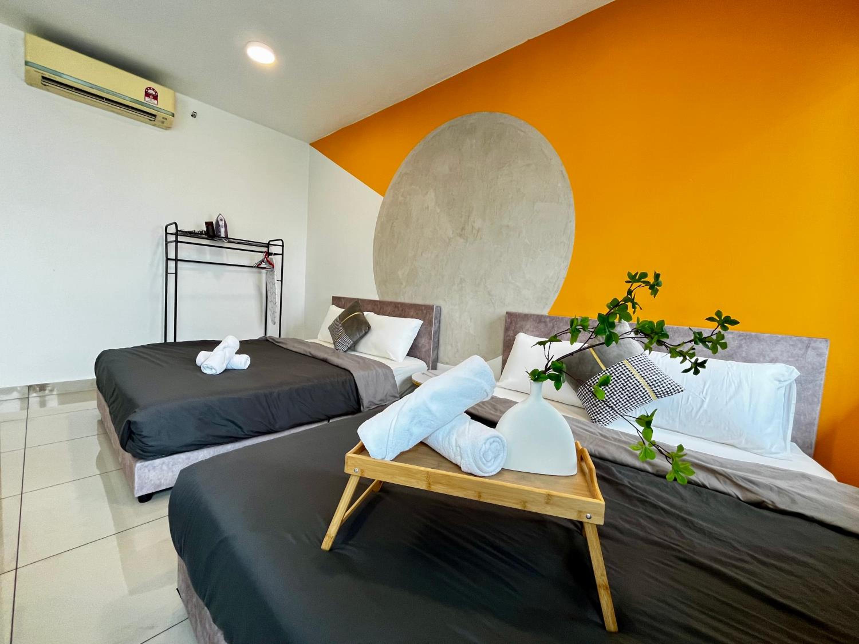 1-5 Pax Comfy Trefoil Studio-Walk to Setia City Mall & Setia City Convention Centre photo 6