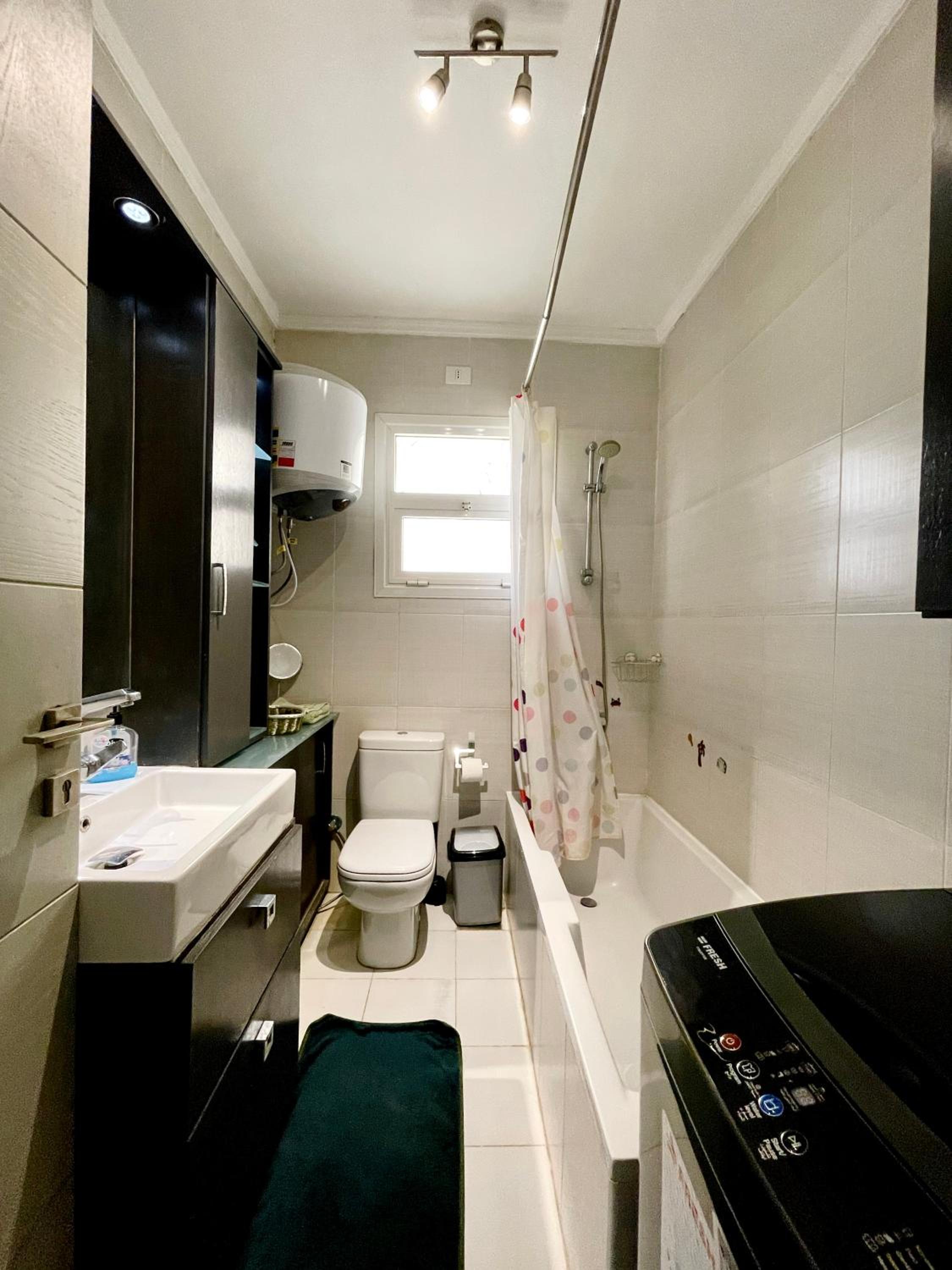 2BR Apartment with Private Garden in Downtown Rehab Near Malls