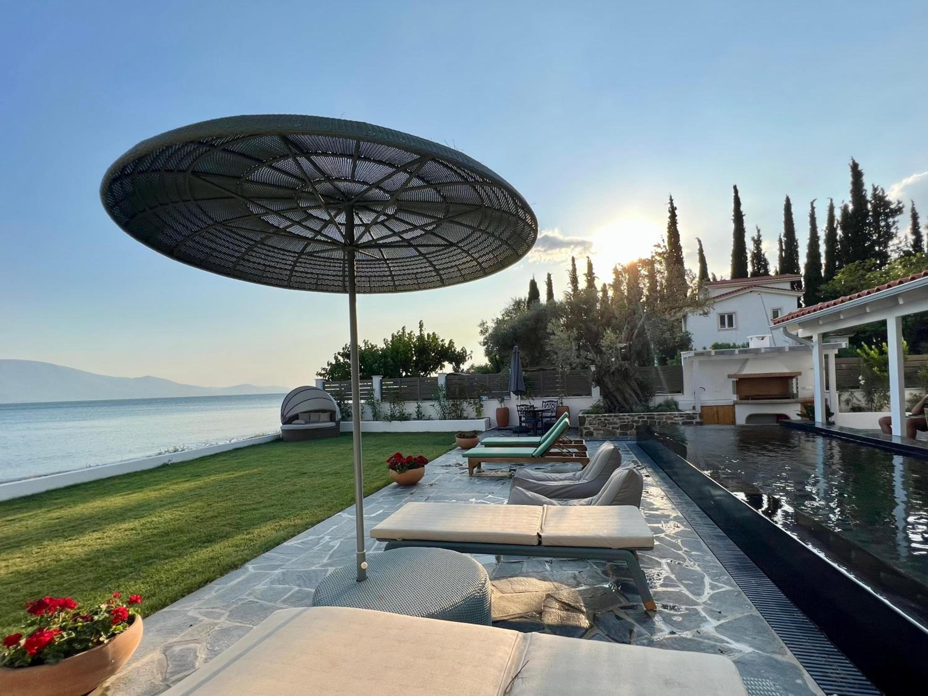 Evia Escape - Beachfront villa view 4