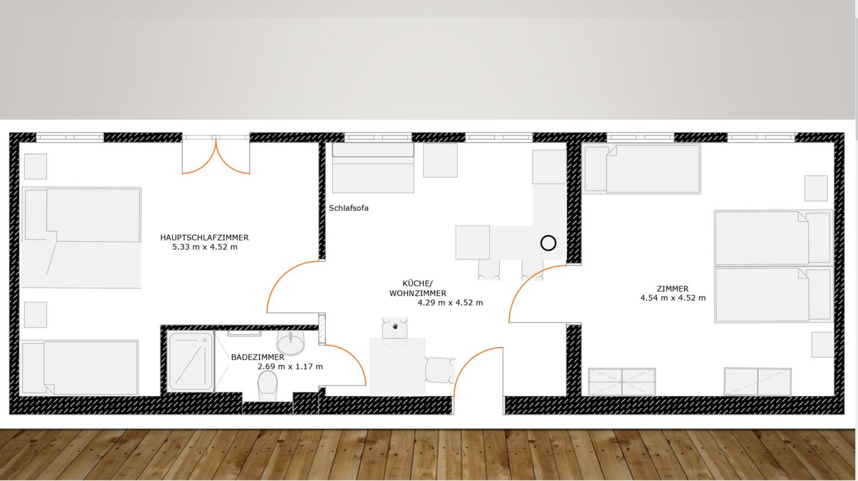 Villa Wittenau Ferienwohnung 3