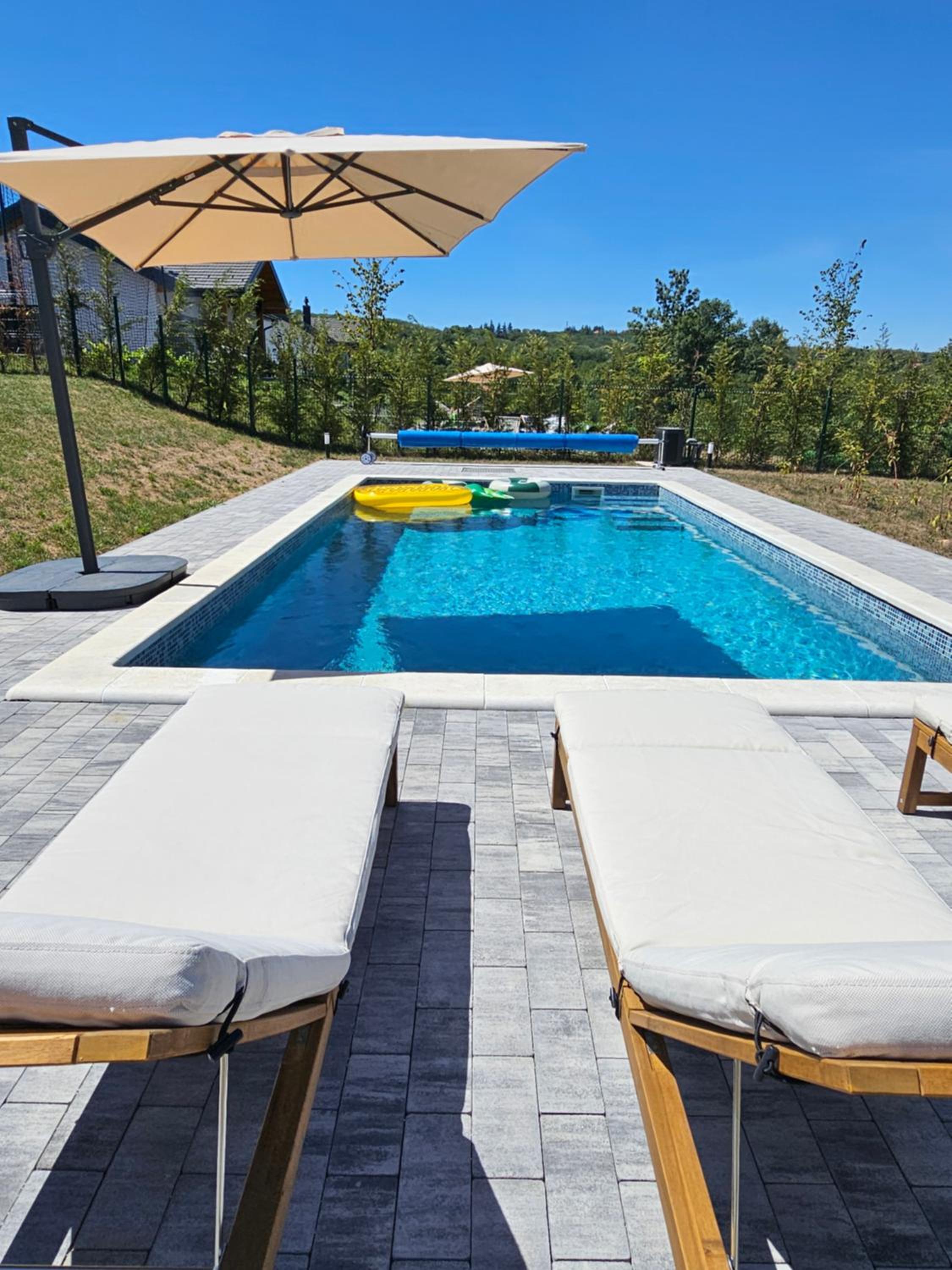 K42 pool house view 2