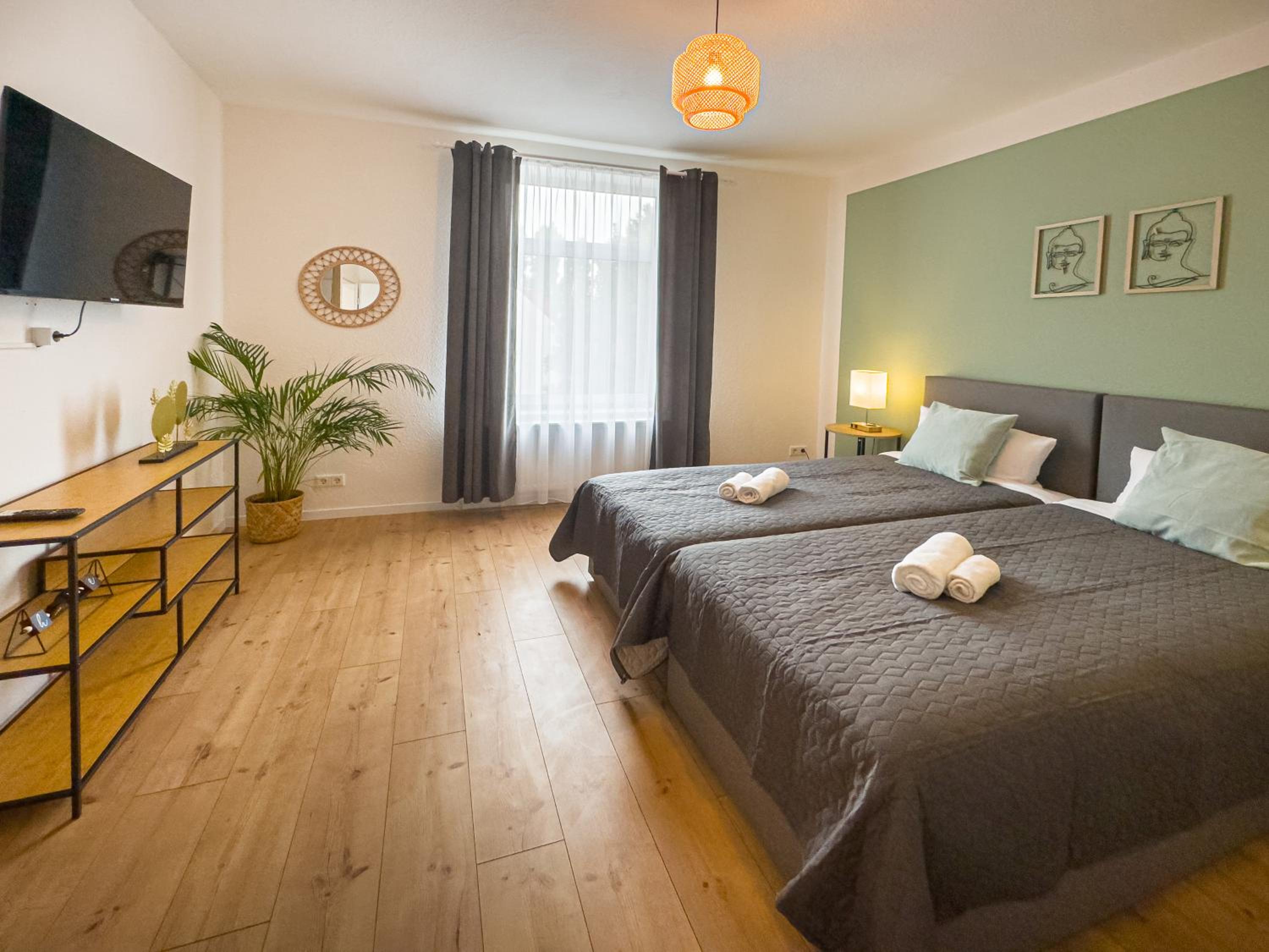 ImmoStay M#3 - Apartment nähe Waterfront Bremen, WiFi & 4K - Free Parking