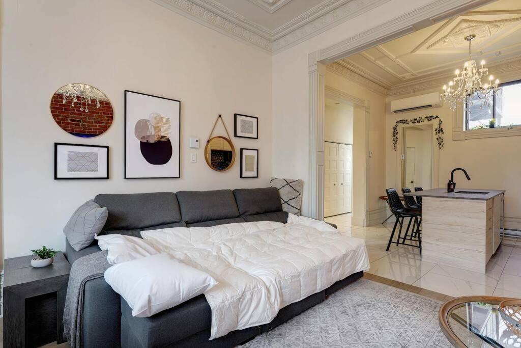 Chic St-Denis Modern & Comfortable Wifi AC