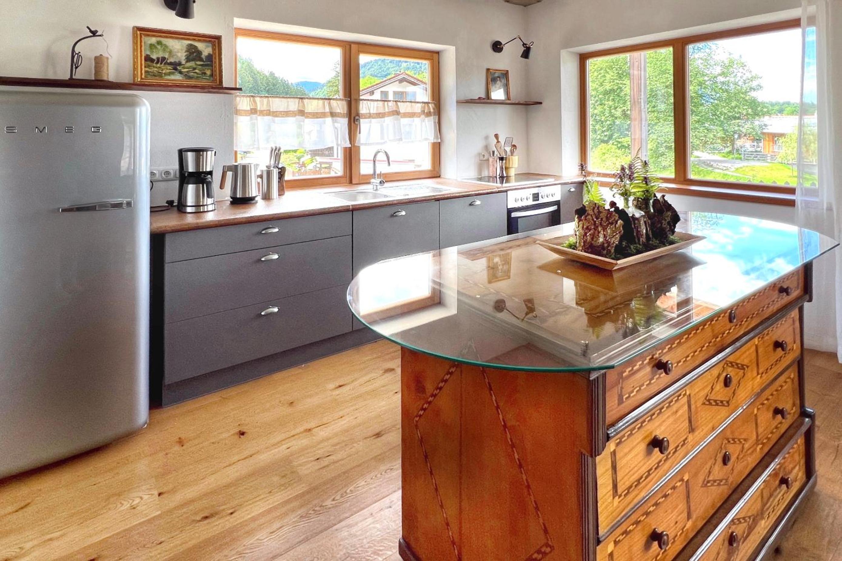 Ferienhaus Bachperle - Alpenidyll mit Kamin, Balkon oder Terrasse für Genießer