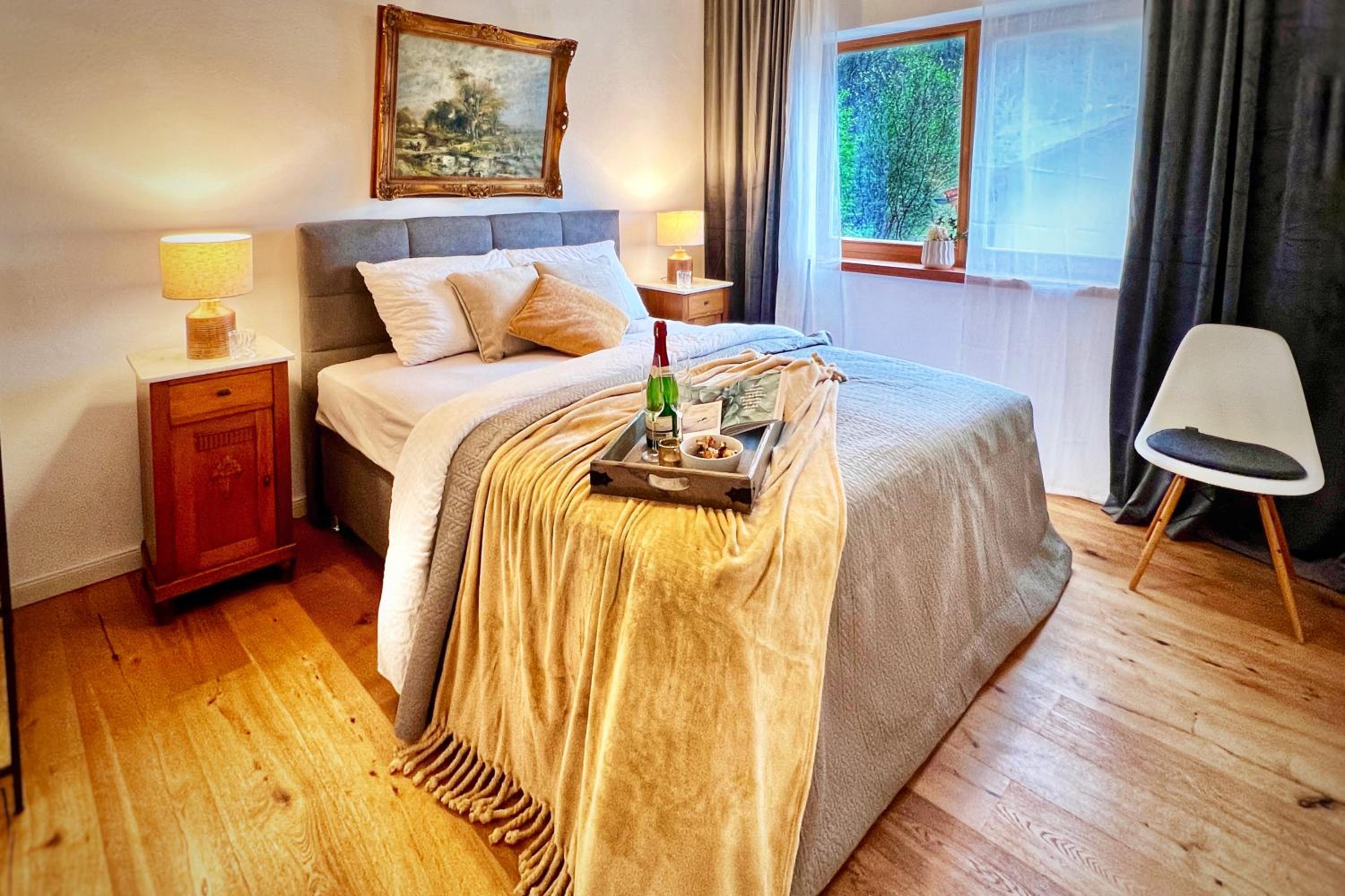 Ferienhaus Bachperle - Alpenidyll mit Kamin, Balkon oder Terrasse für Genießer