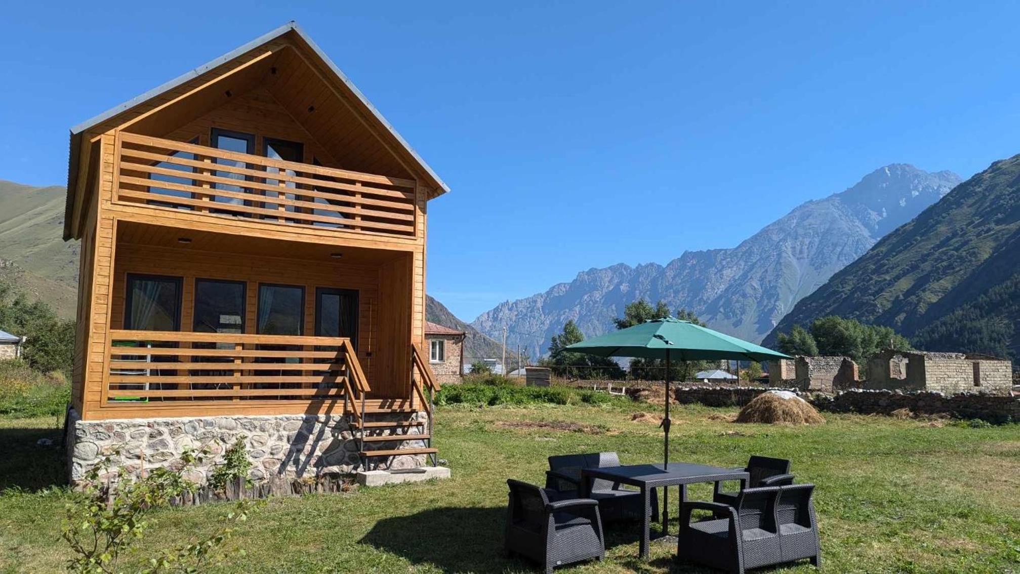 M&M House Kazbegi view 2